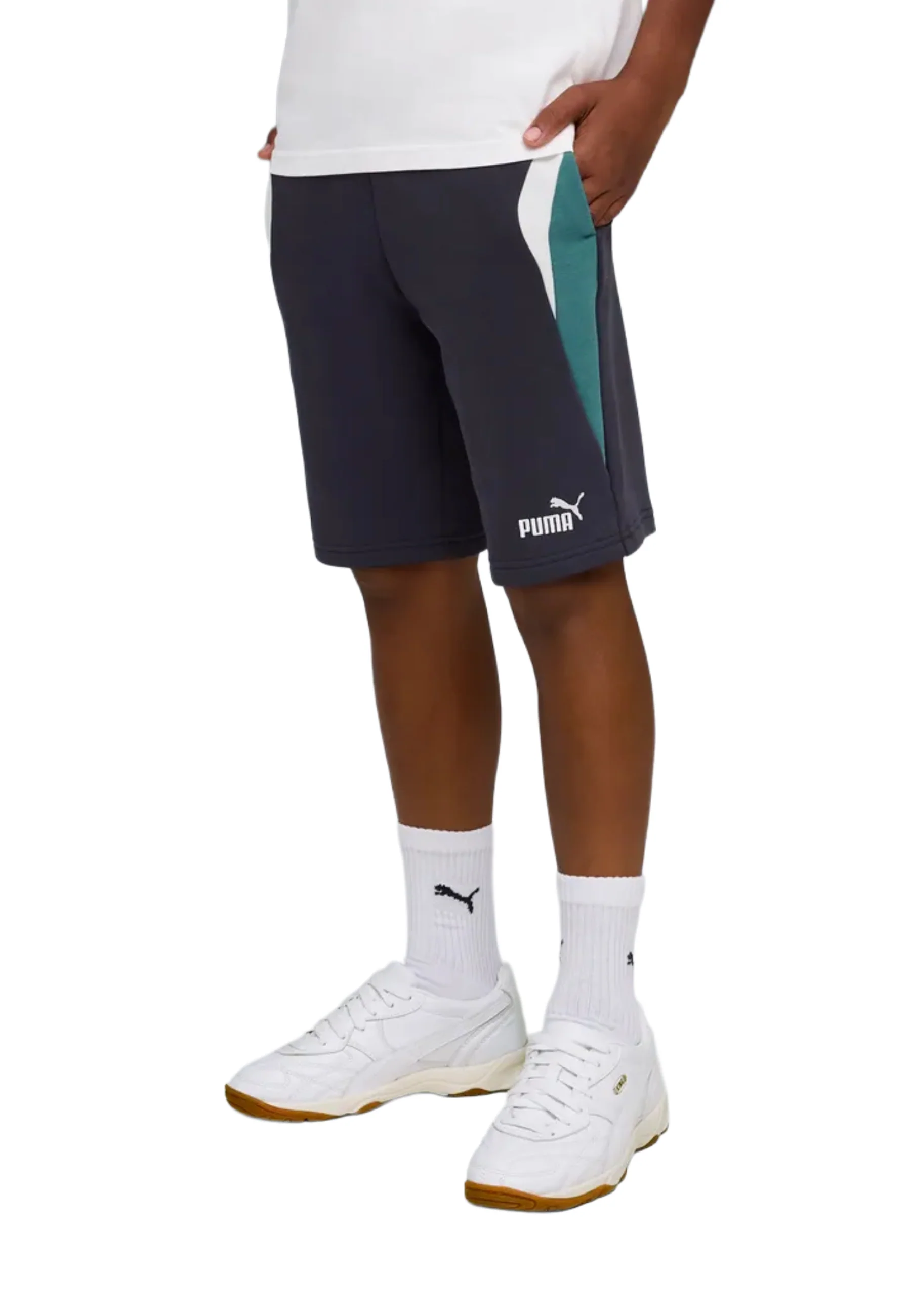Puma Ess Block Shorts Tr Bermuda Bambini | 692515 - Image 2