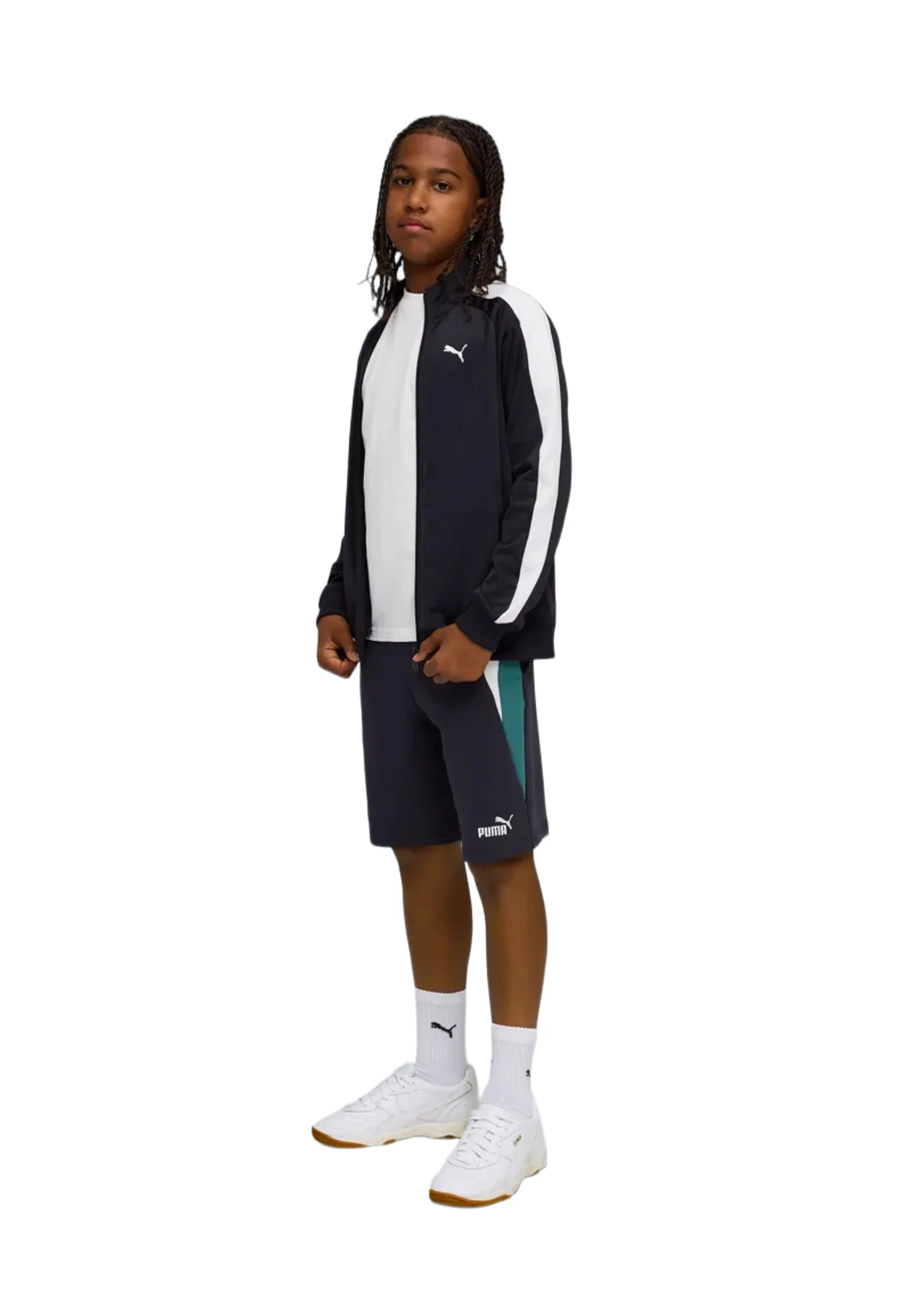 Puma Ess Block Shorts Tr Bermuda Bambini | 692515 - Image 4