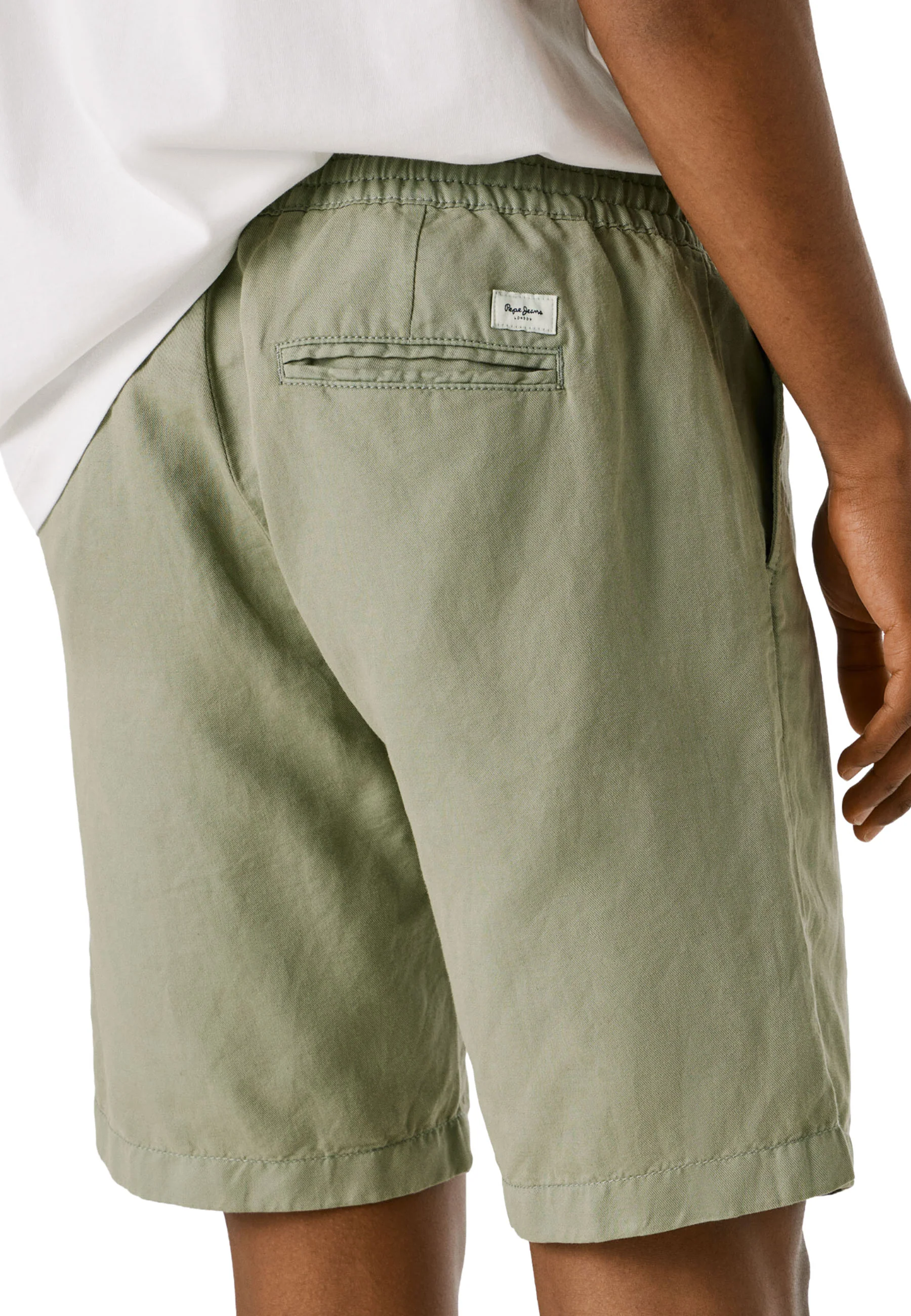 Pepe Jeans Linen Smart Bermuda Uomo | PM8000032 - Image 4