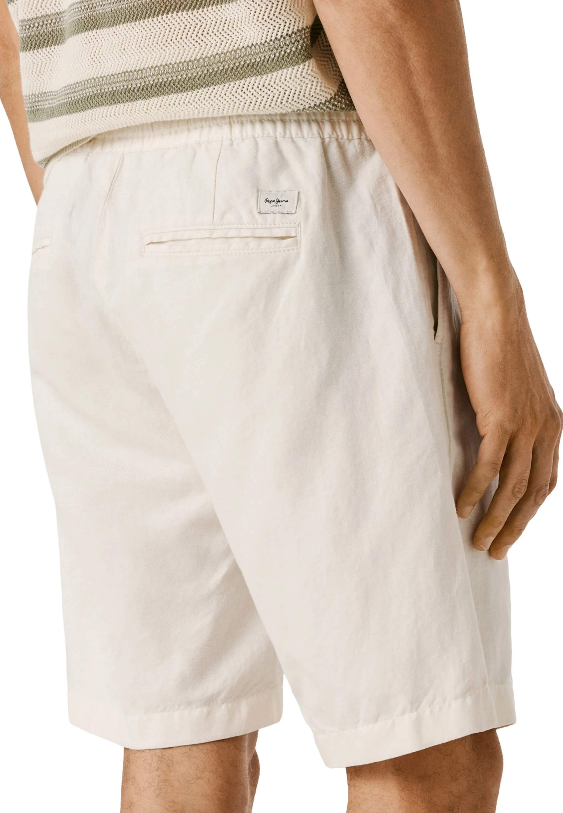 Pepe Jeans Linen Smart Bermuda Uomo | PM8000032 - Image 9