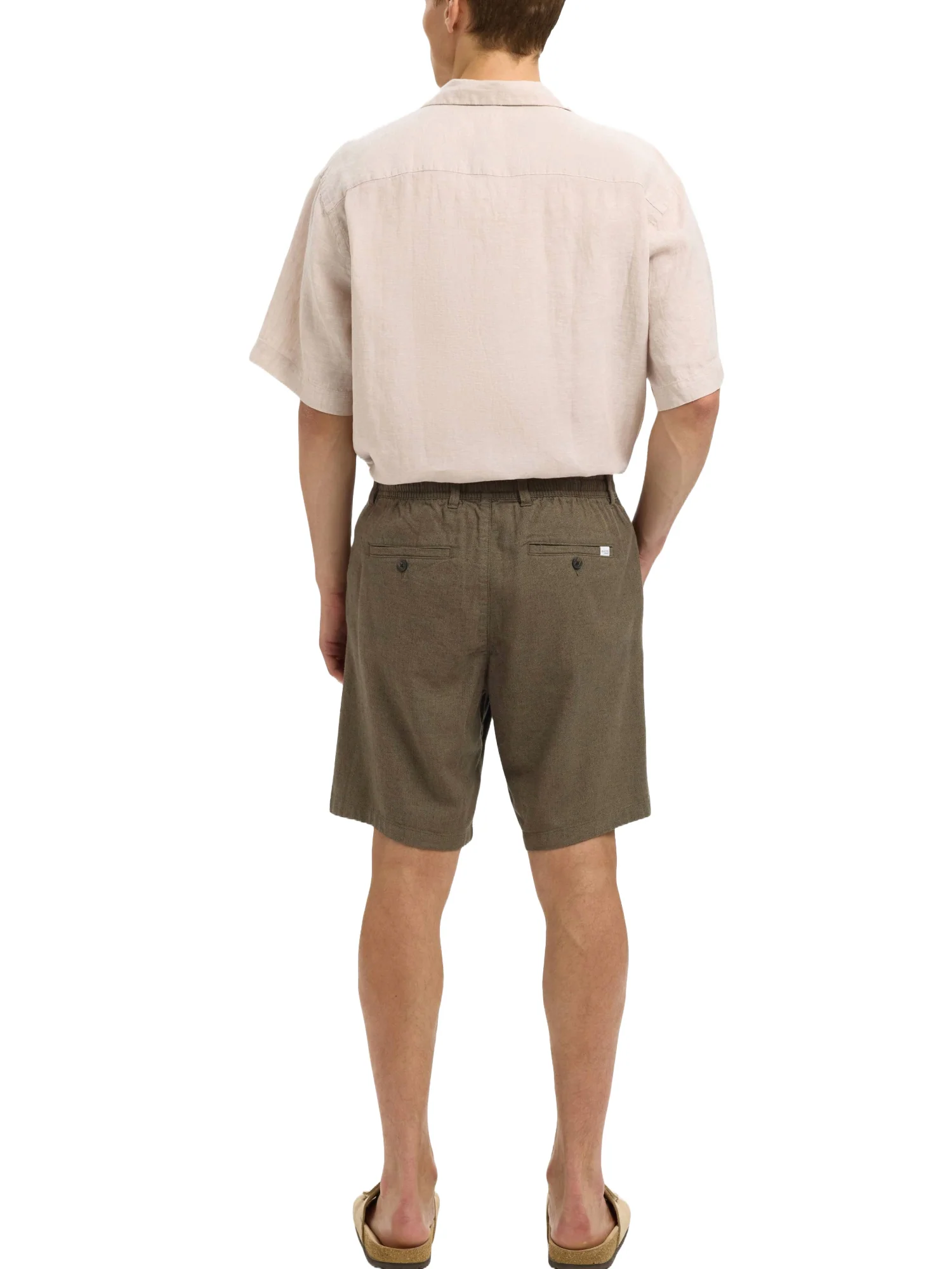 Selected Homme Black Bermuda Uomo | 16087638 - Image 12