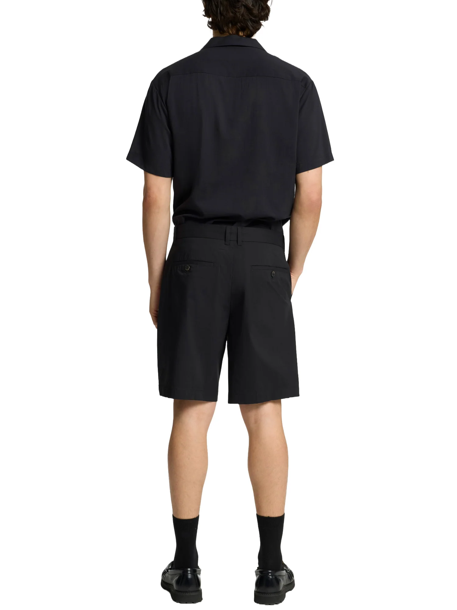 Selected Homme Black Bermuda Uomo | 16096752 - Image 9