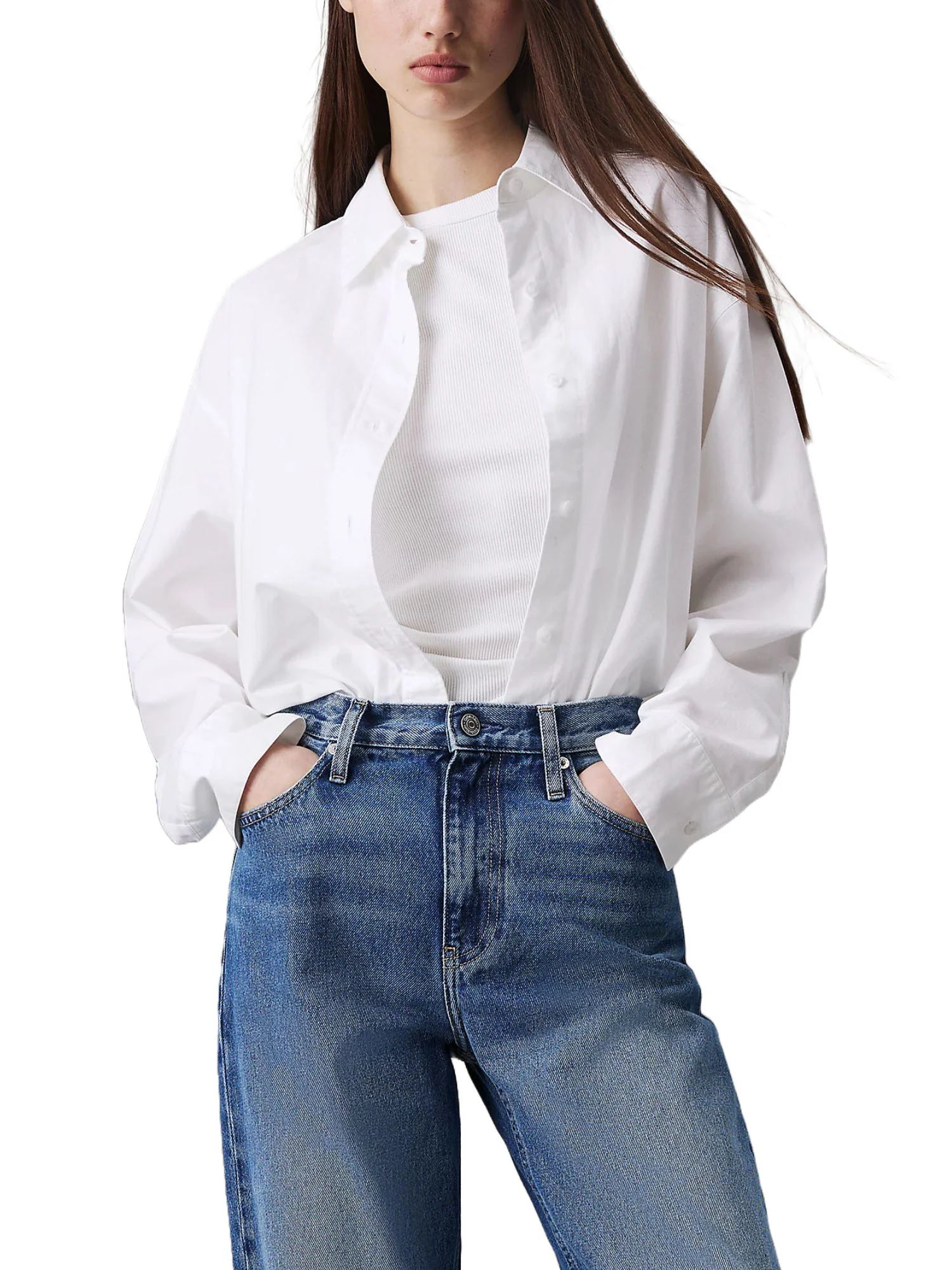 Calvin Klein Jeans Camicie Donna | J20J224858 - Image 2