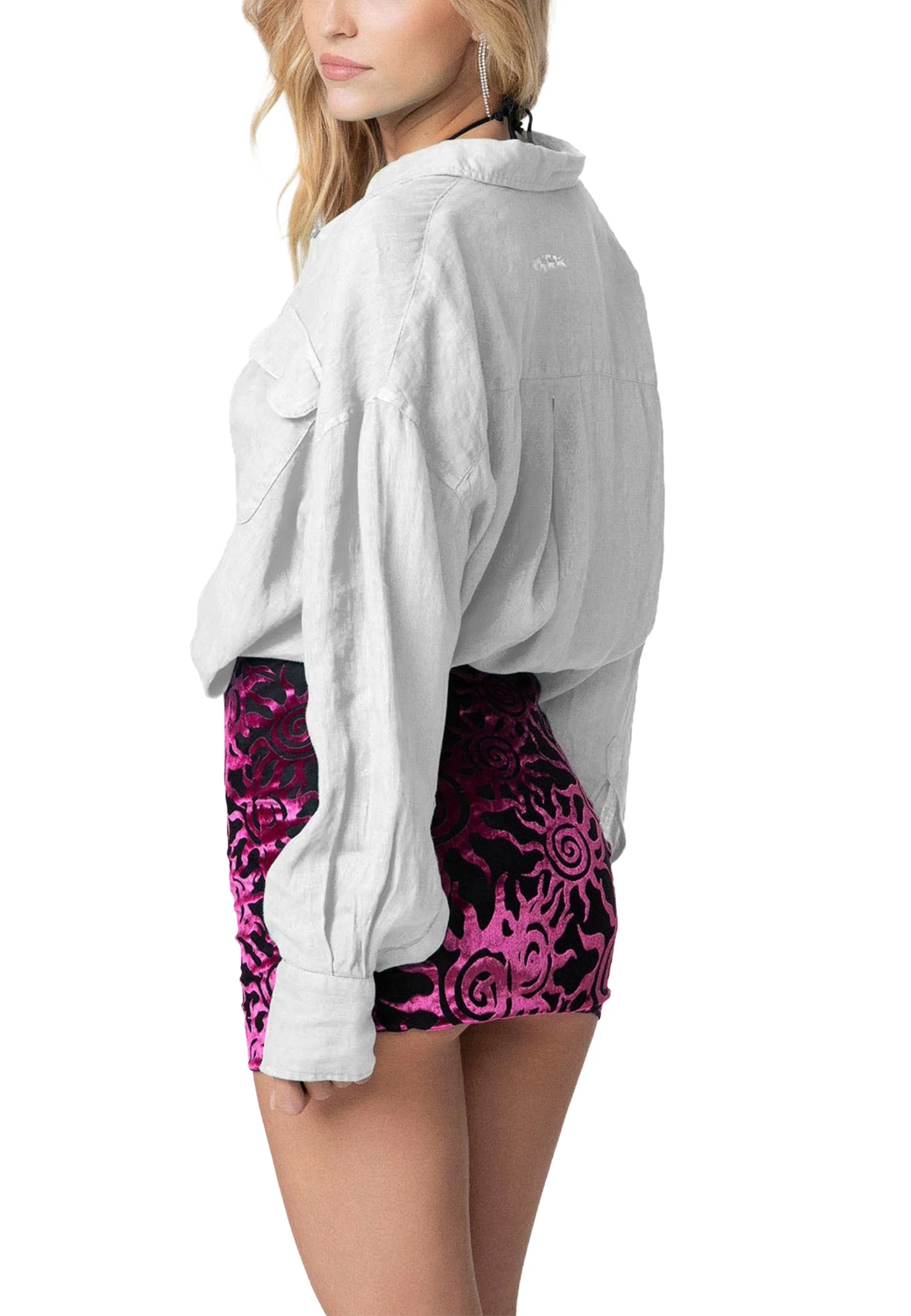 F**k Camicie Donna | FK25-1264WH - Image 3