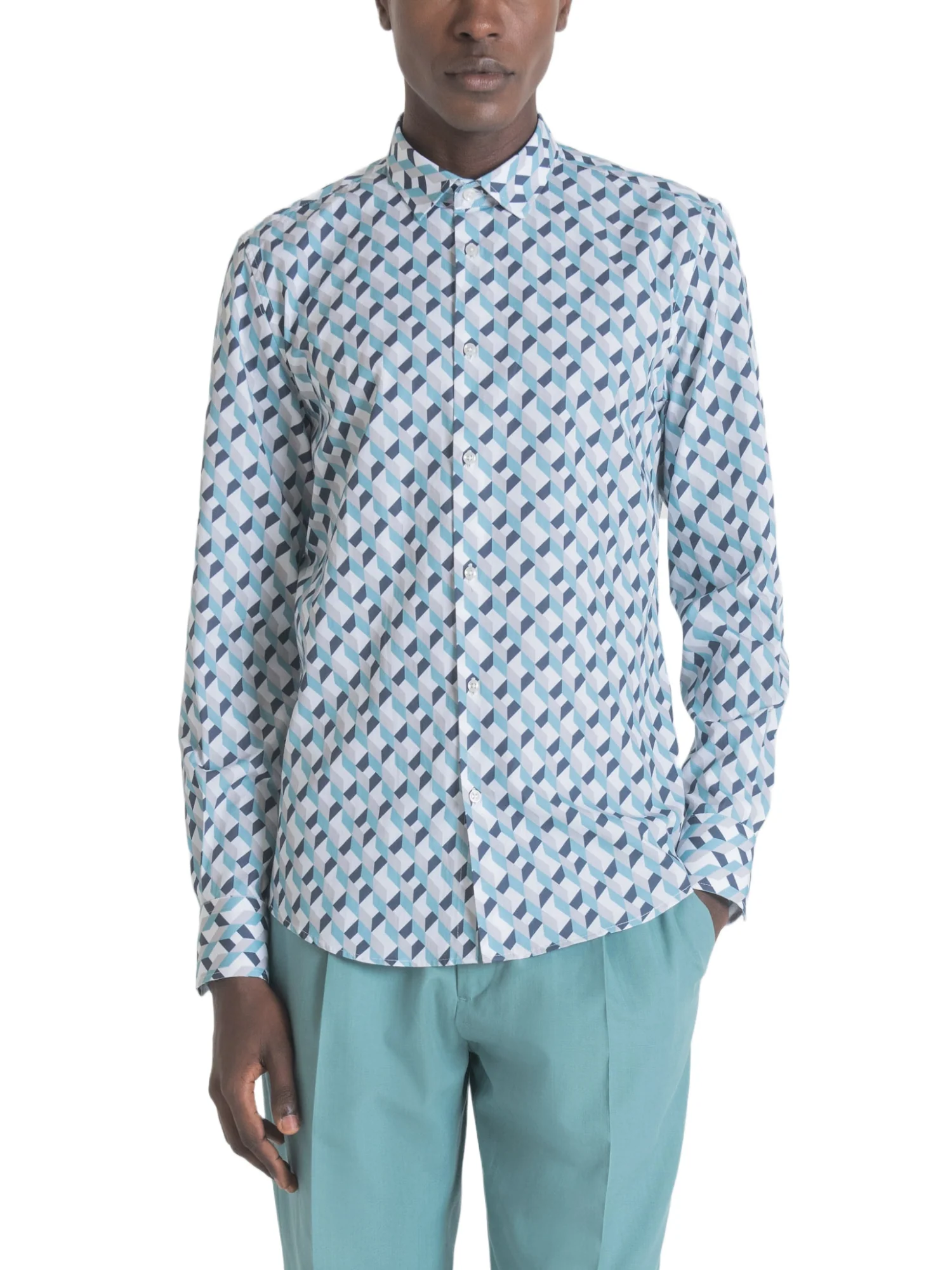 Antony Morato Camicie Uomo | MMSL00628 FA430561 - Image 2