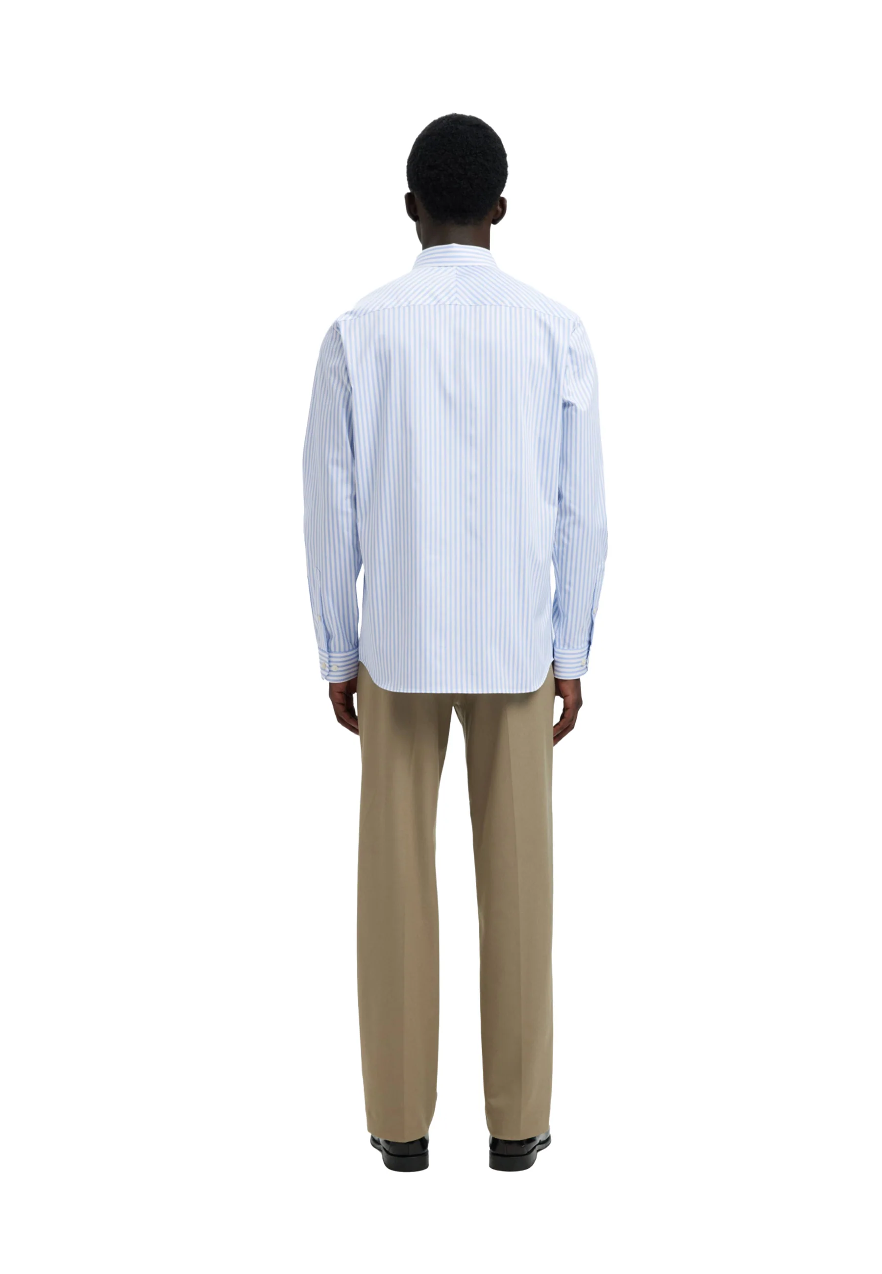 Selected Homme Black Slmslimfilip Performance Shirt Ls Noos Camicie Uomo | 16092939 - Image 10