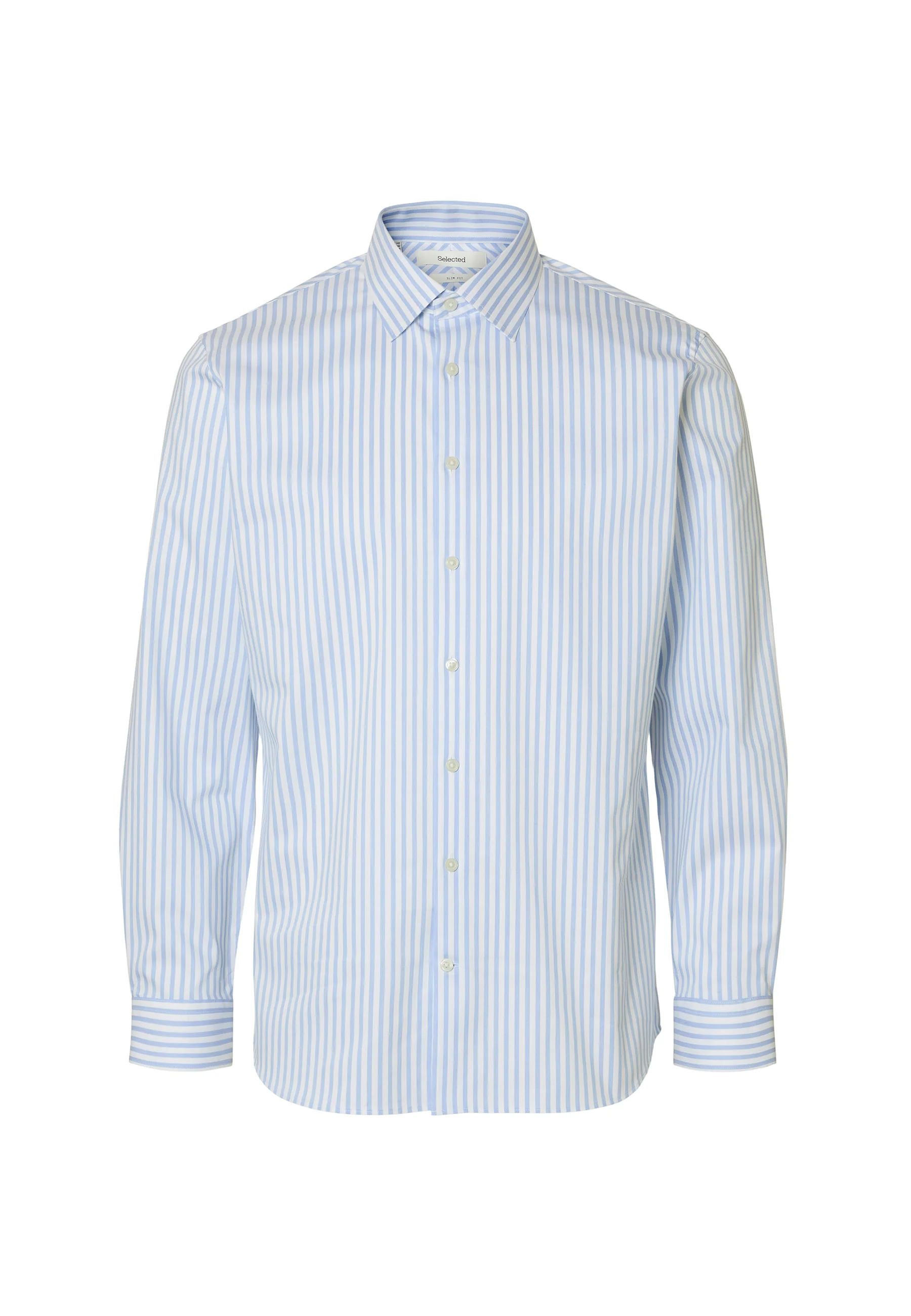 Selected Homme Black Slmslimfilip Performance Shirt Ls Noos Camicie Uomo | 16092939 - Image 6