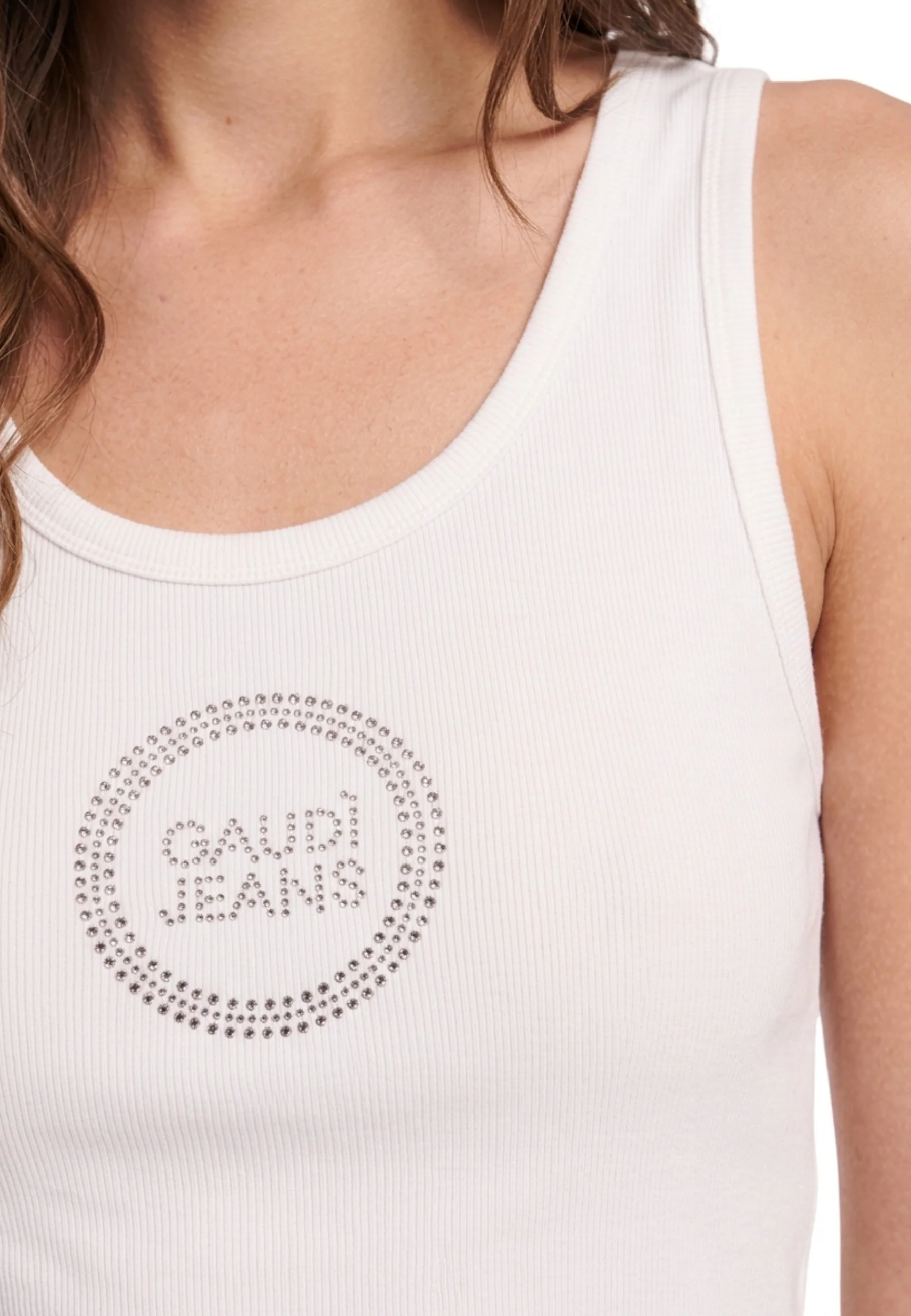 Gaudi Jeans Top E Canotte Donna | 611BD64032 - Image 10
