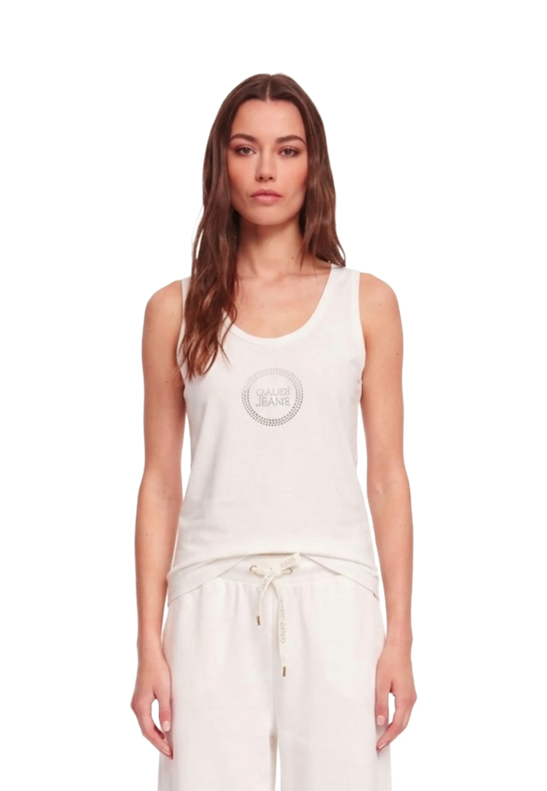Gaudi Jeans Top E Canotte Donna | 611BD64032 - Image 9