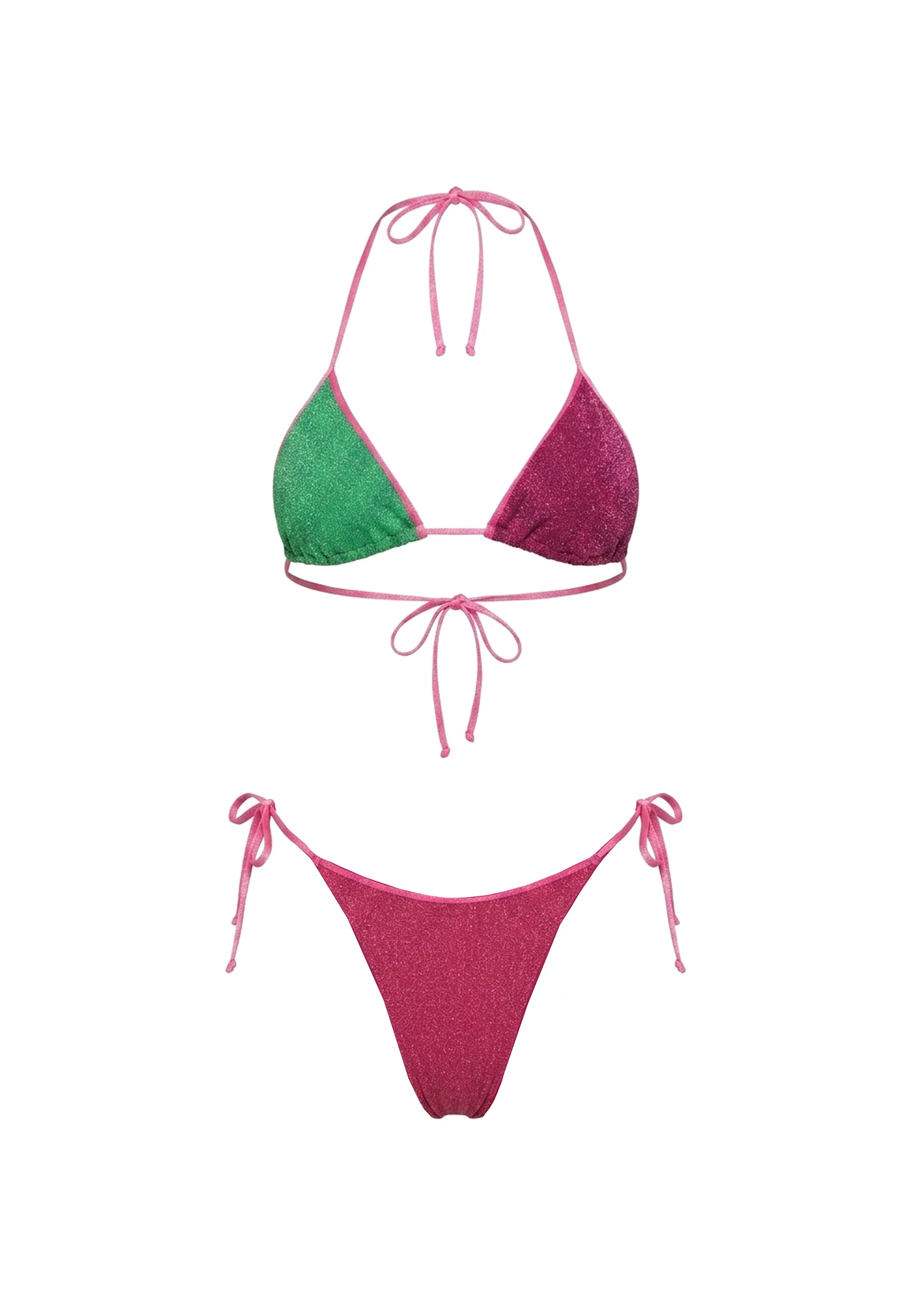 4giveness Tricolor Lurex Costumi Donna | 126WBWBK5665