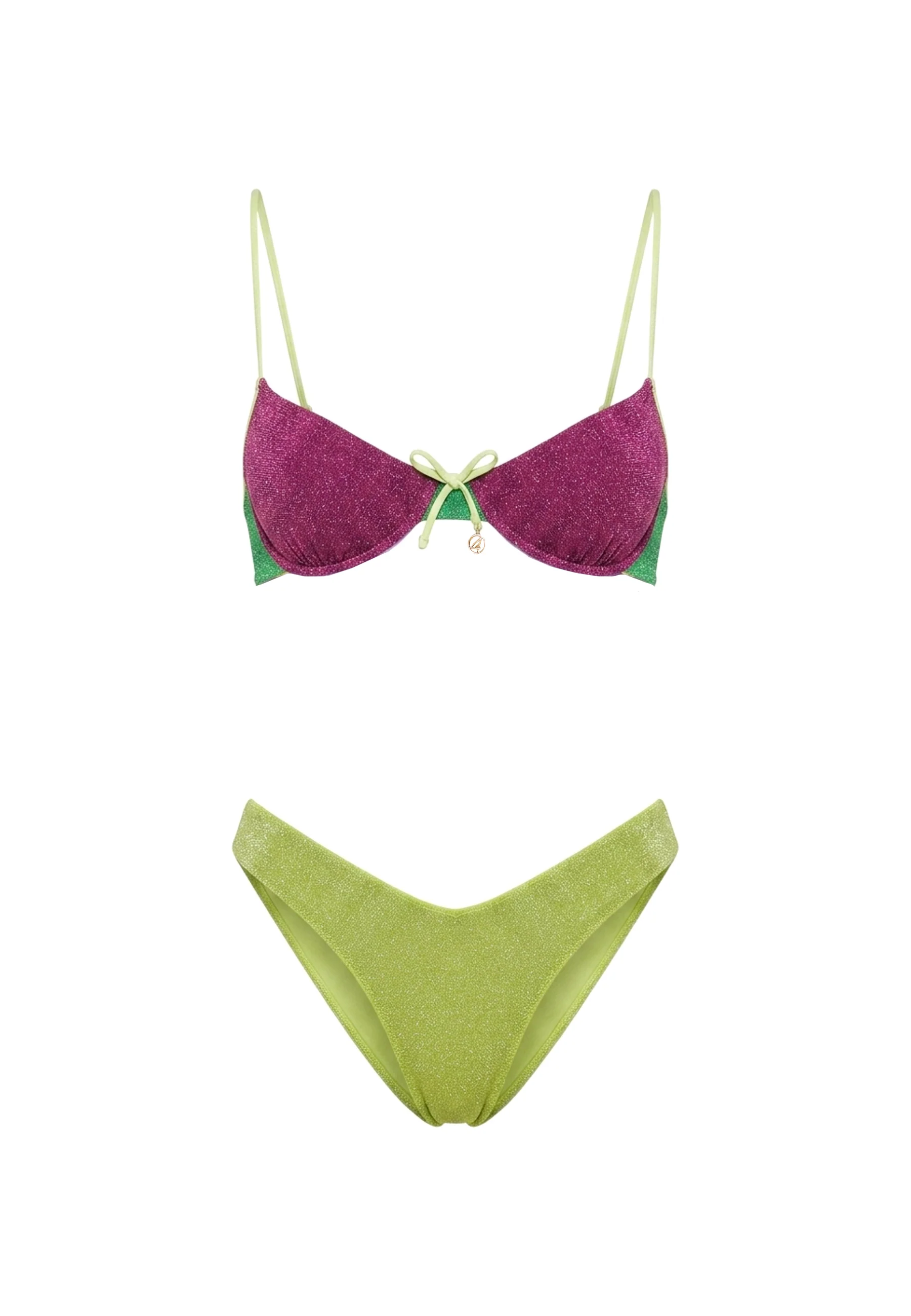 4giveness Tricolor Lurex Costumi Donna | 126WBWBK5666