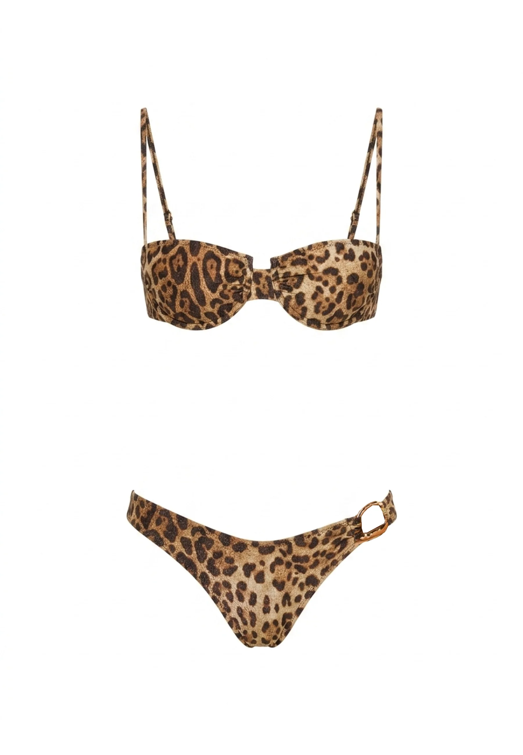 4giveness Leopard Resort Costumi Donna | 126WBWBK5735