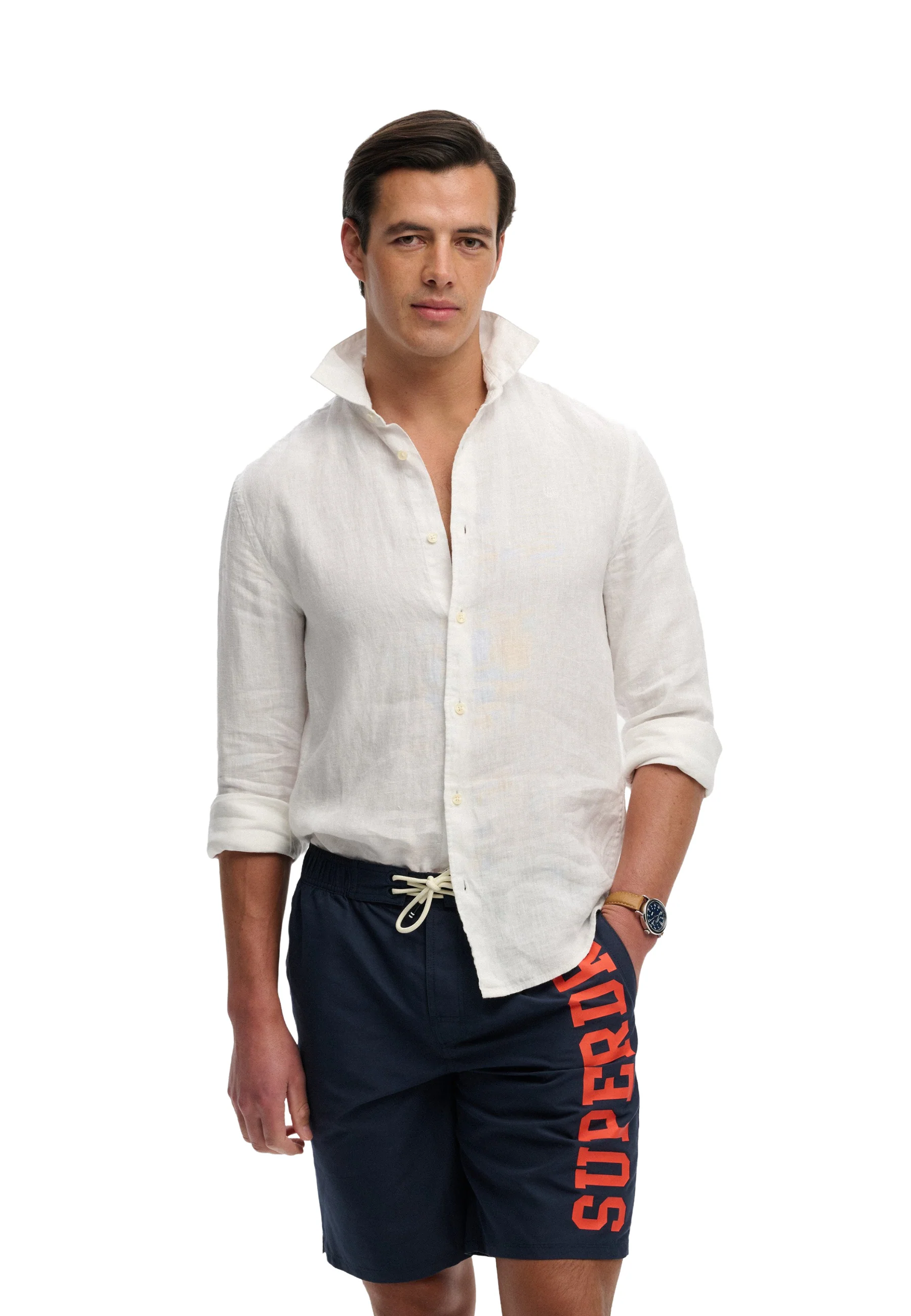 Superdry Logo 19 Boardshort Costumi Uomo | M3010268A - Image 3