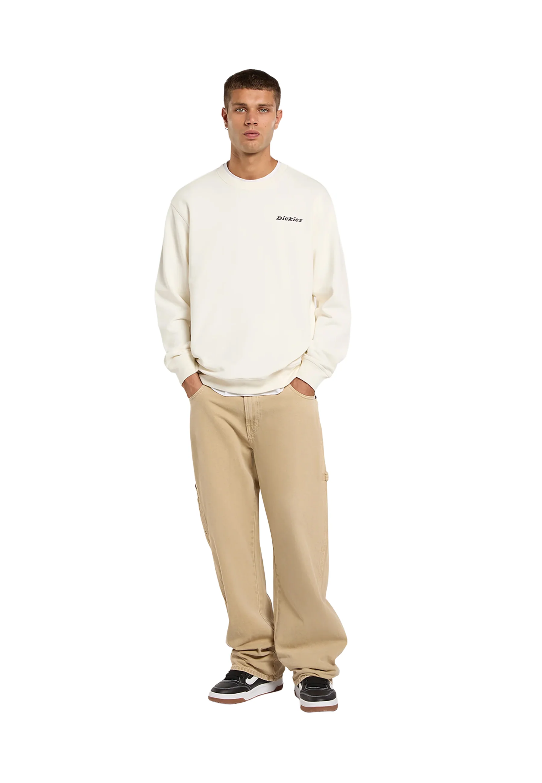 Dickies Loretto Swatshirt Felpe Uomo | DK0A88OC - Image 7