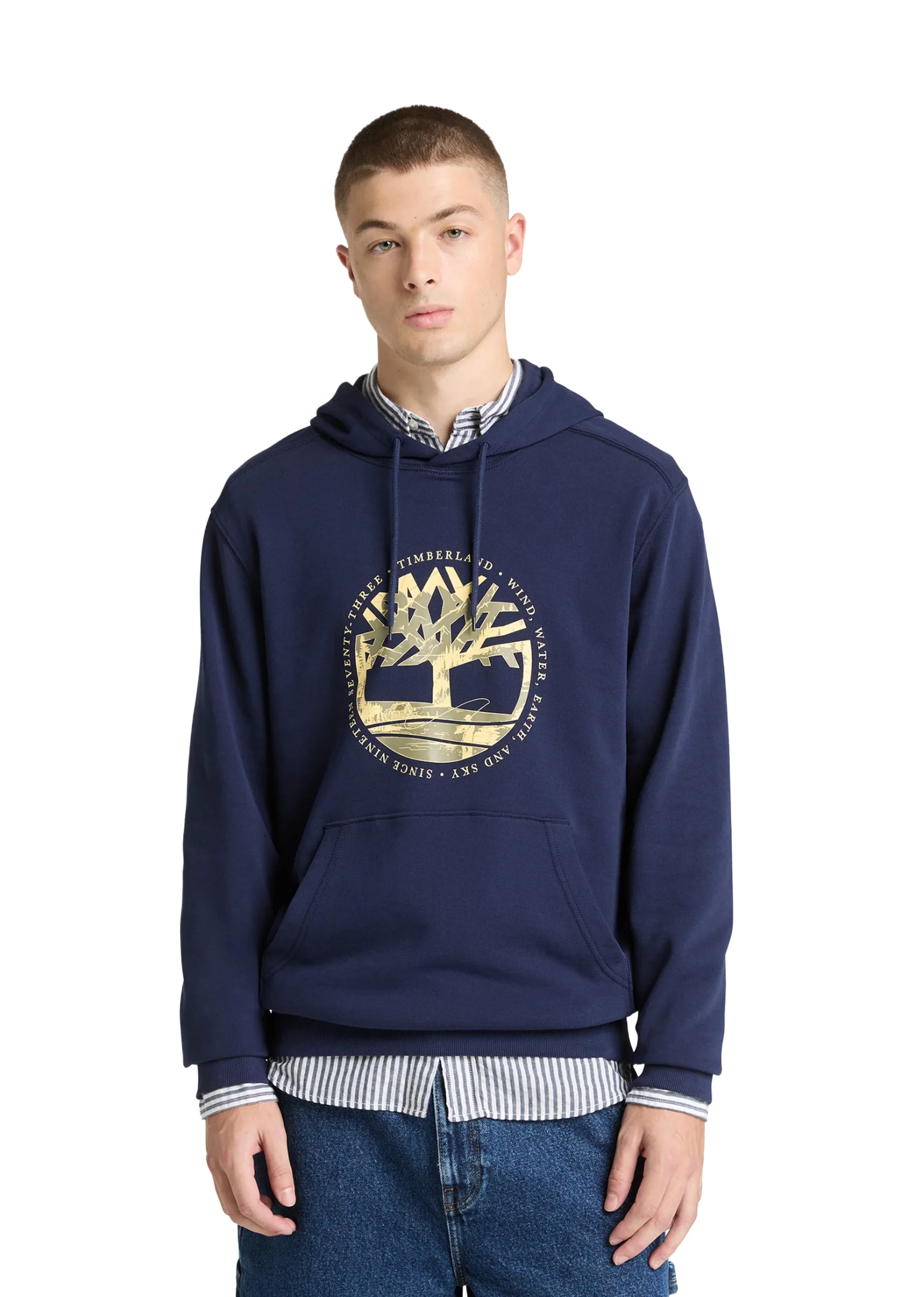 Timberland Tree Logo Lake Felpe Uomo | TB0A6KBQ - Image 6