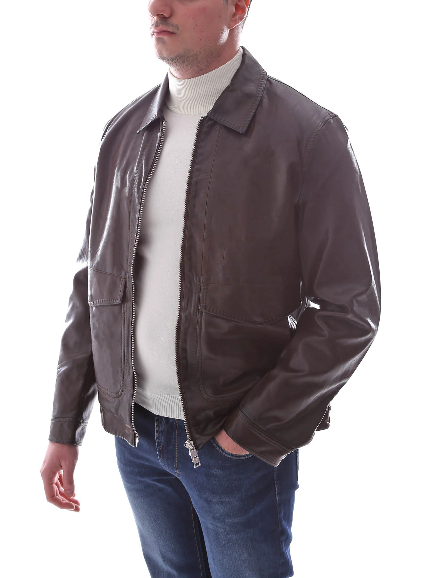 Borgoni Milano Giacche Uomo | WW6831GC - Image 8