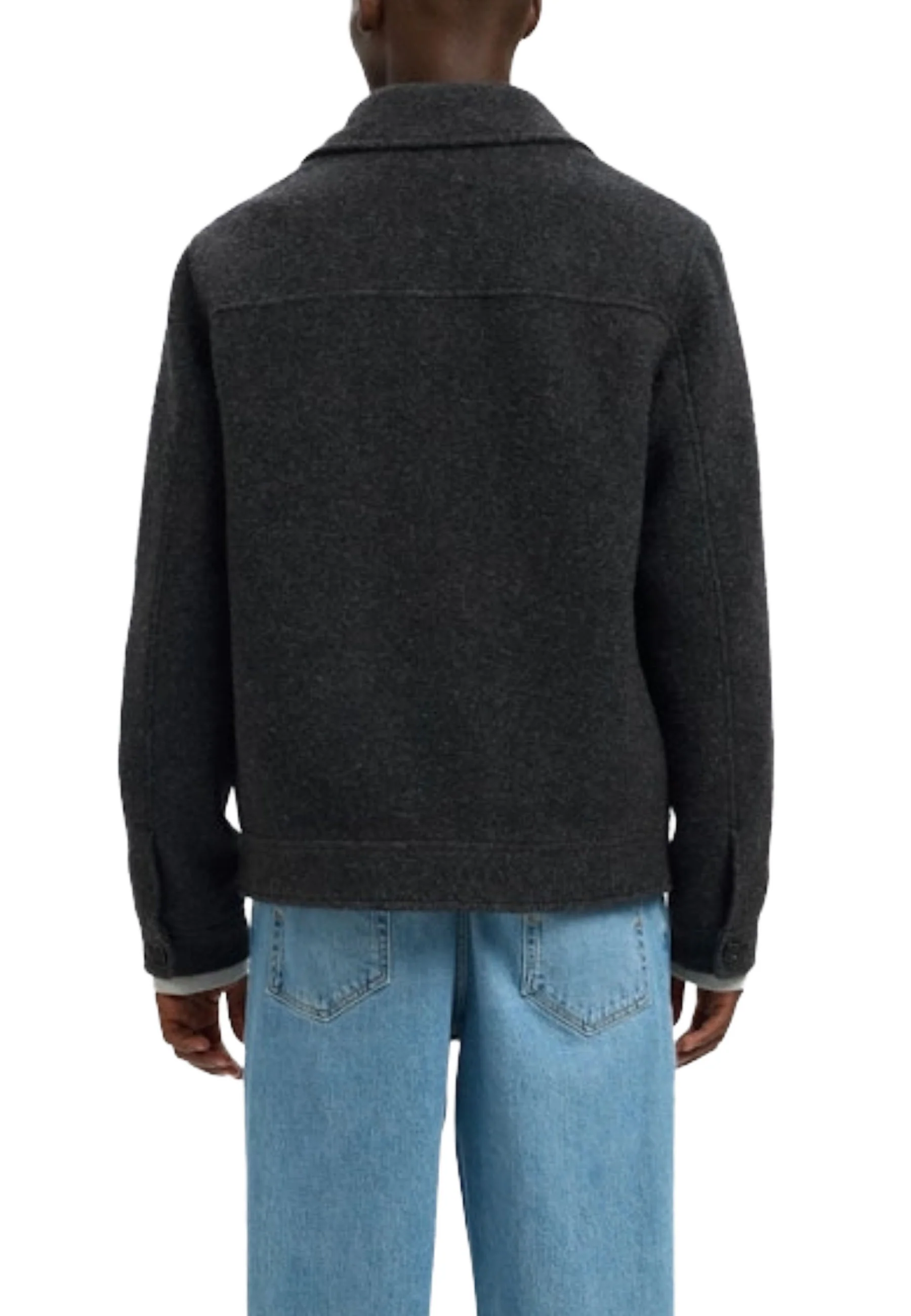 Selected Homme Black Giacche Uomo | 16098263 - Image 8