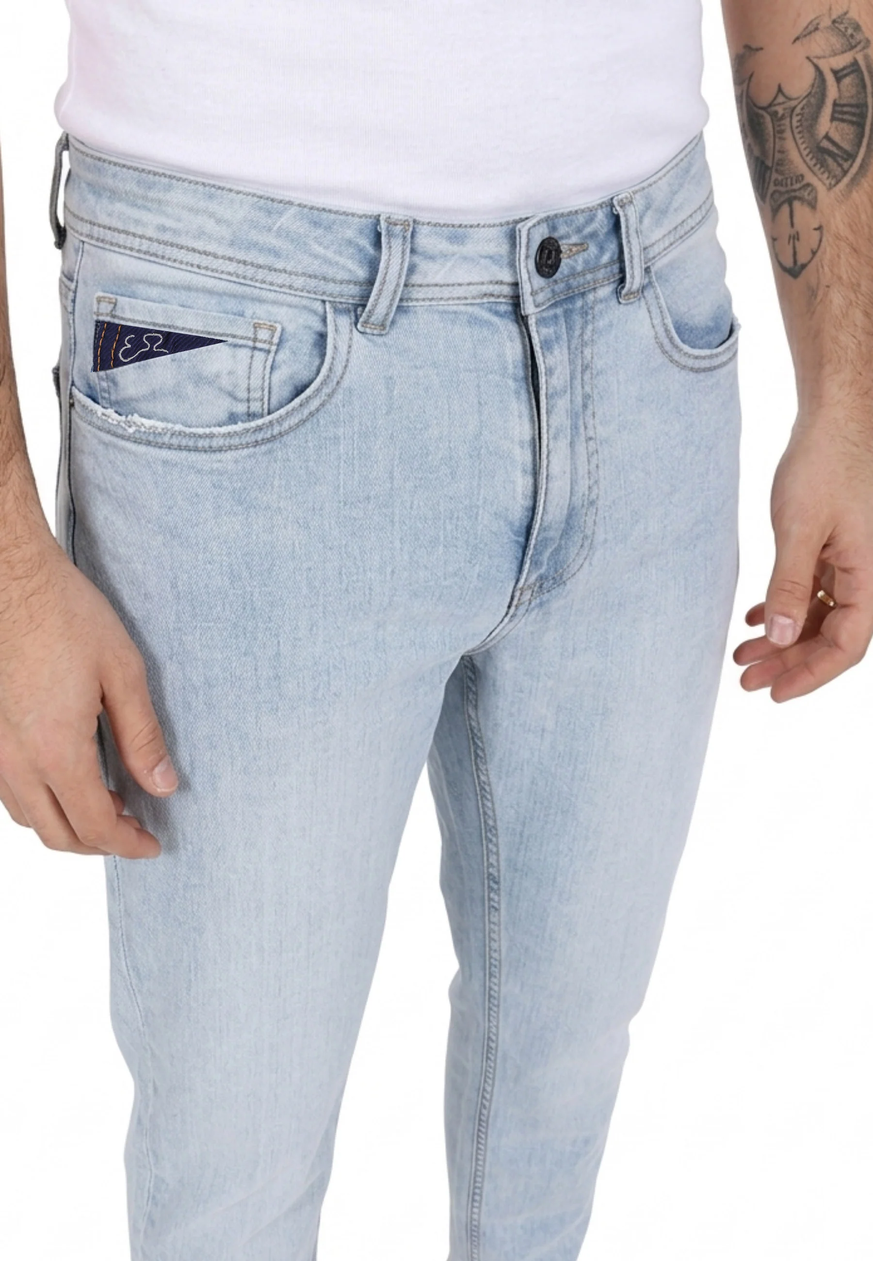 Yes-zee Jeans Uomo | P602 F3OU - Image 4