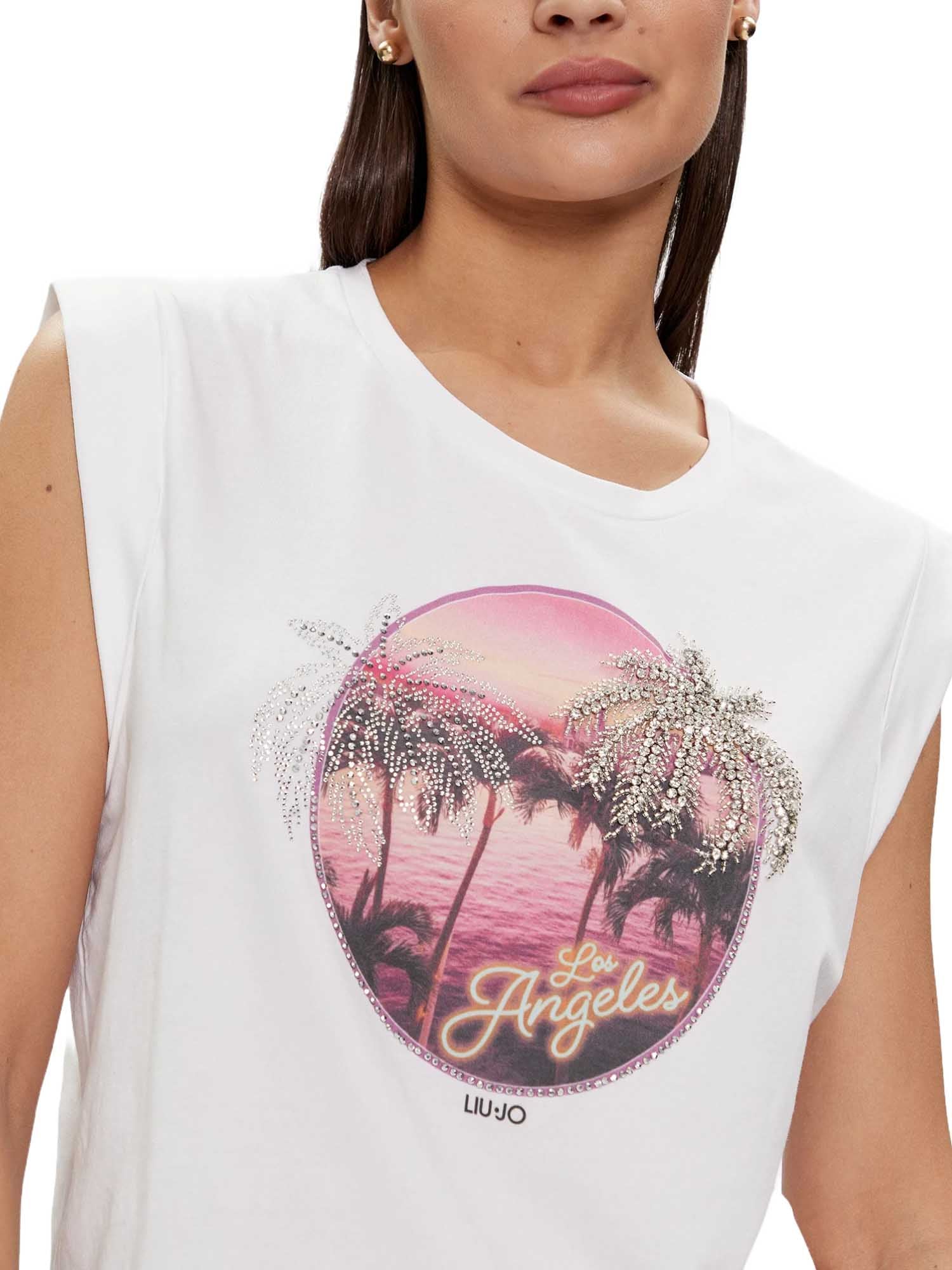 Liu-jo T-shirt Donna | MA4332 J5003 - Image 4