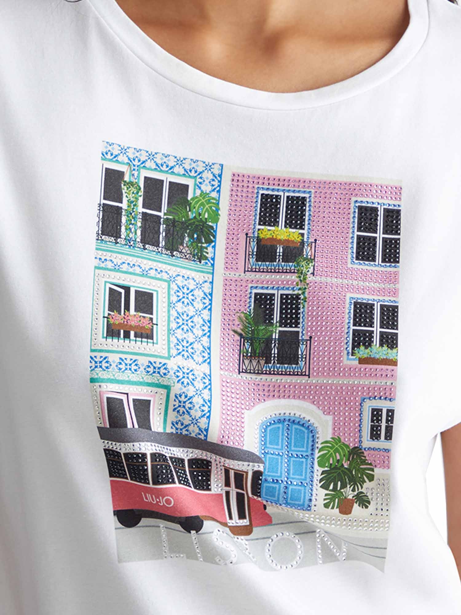 Liu-jo T-shirt Donna | MA4338 J5003 - Image 9
