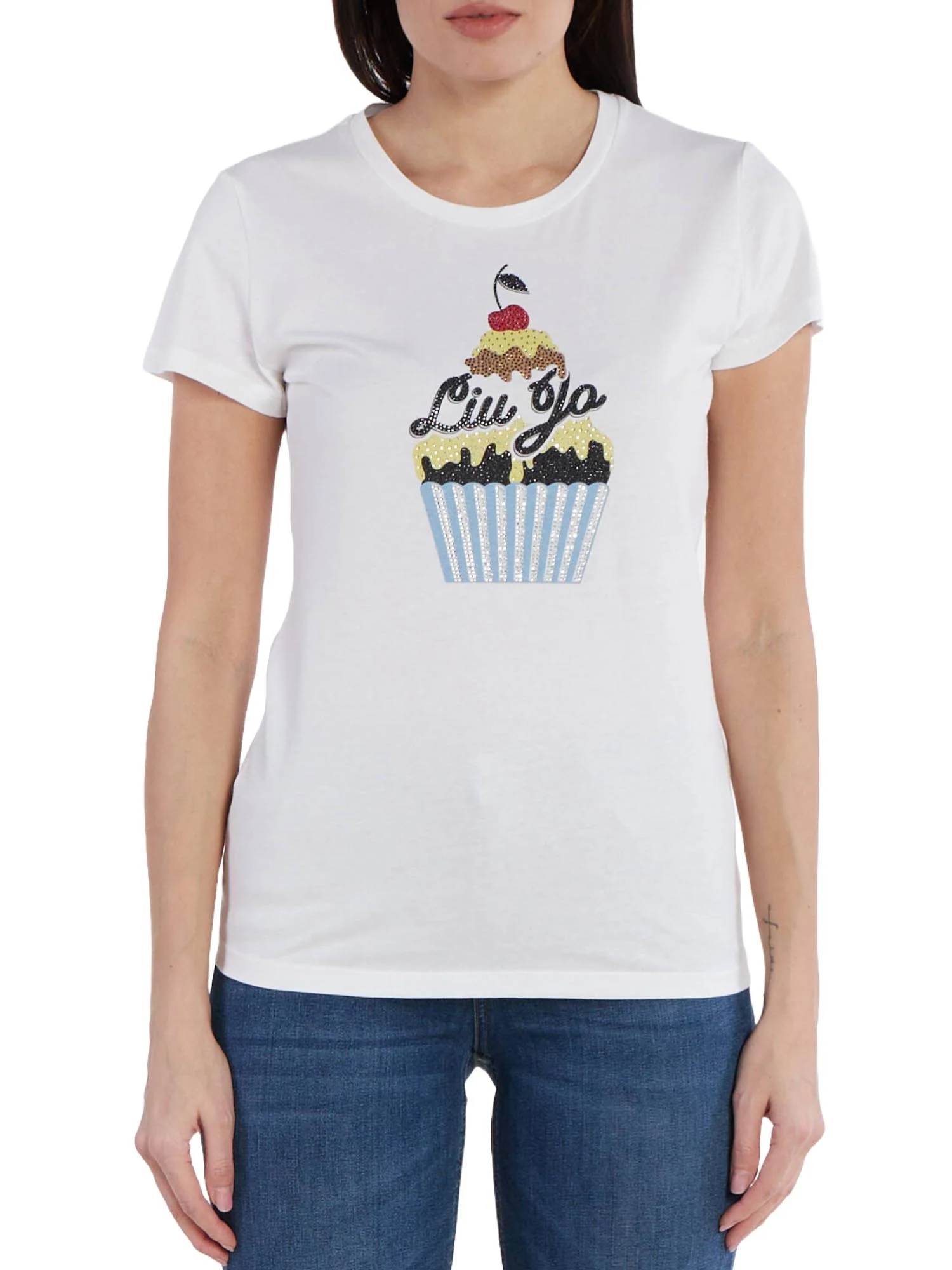 Liu-jo T-shirt Donna | MA4339 JS923 - Image 2