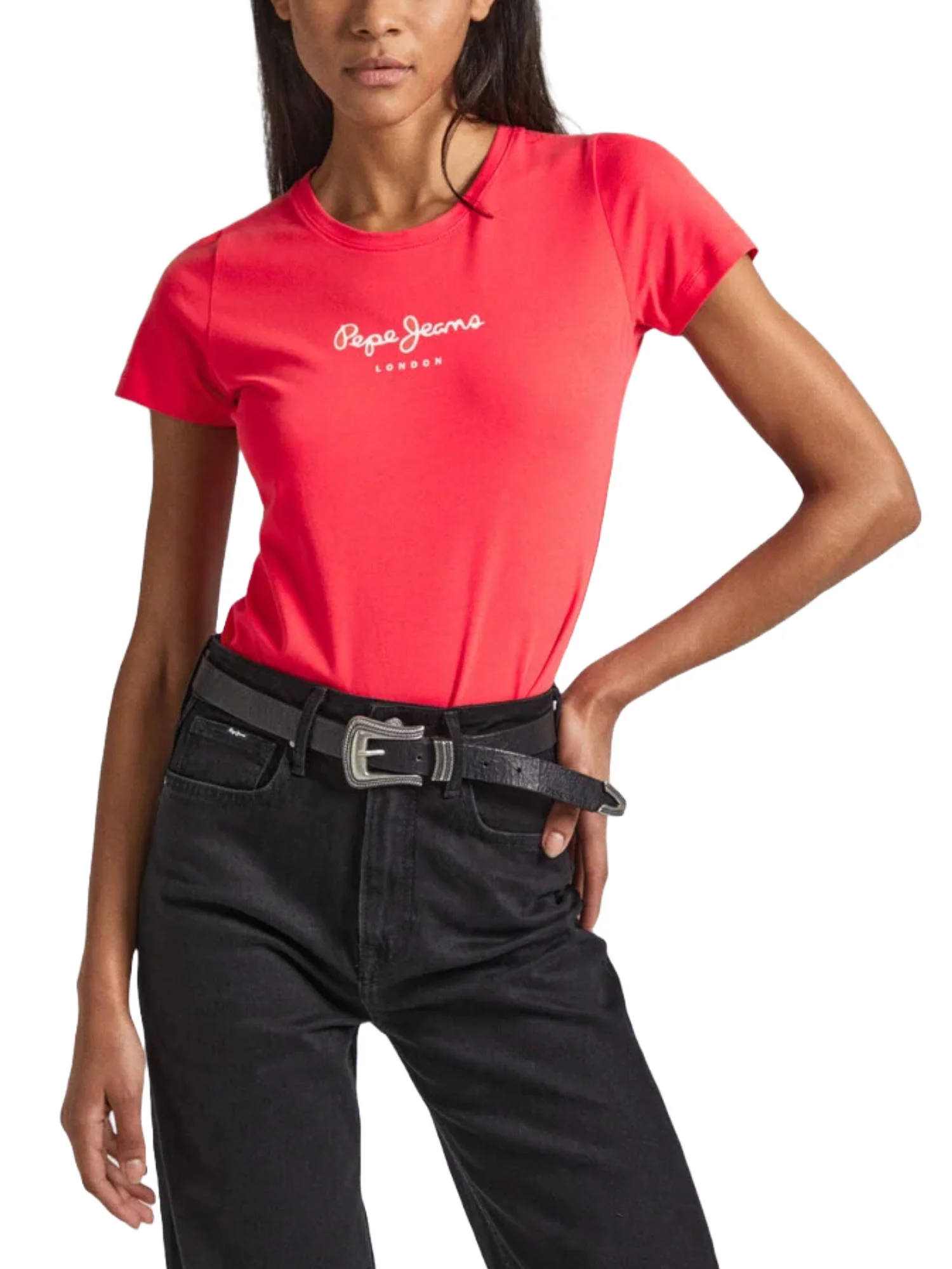 Pepe Jeans T-shirt Donna | PL505202 - Image 8