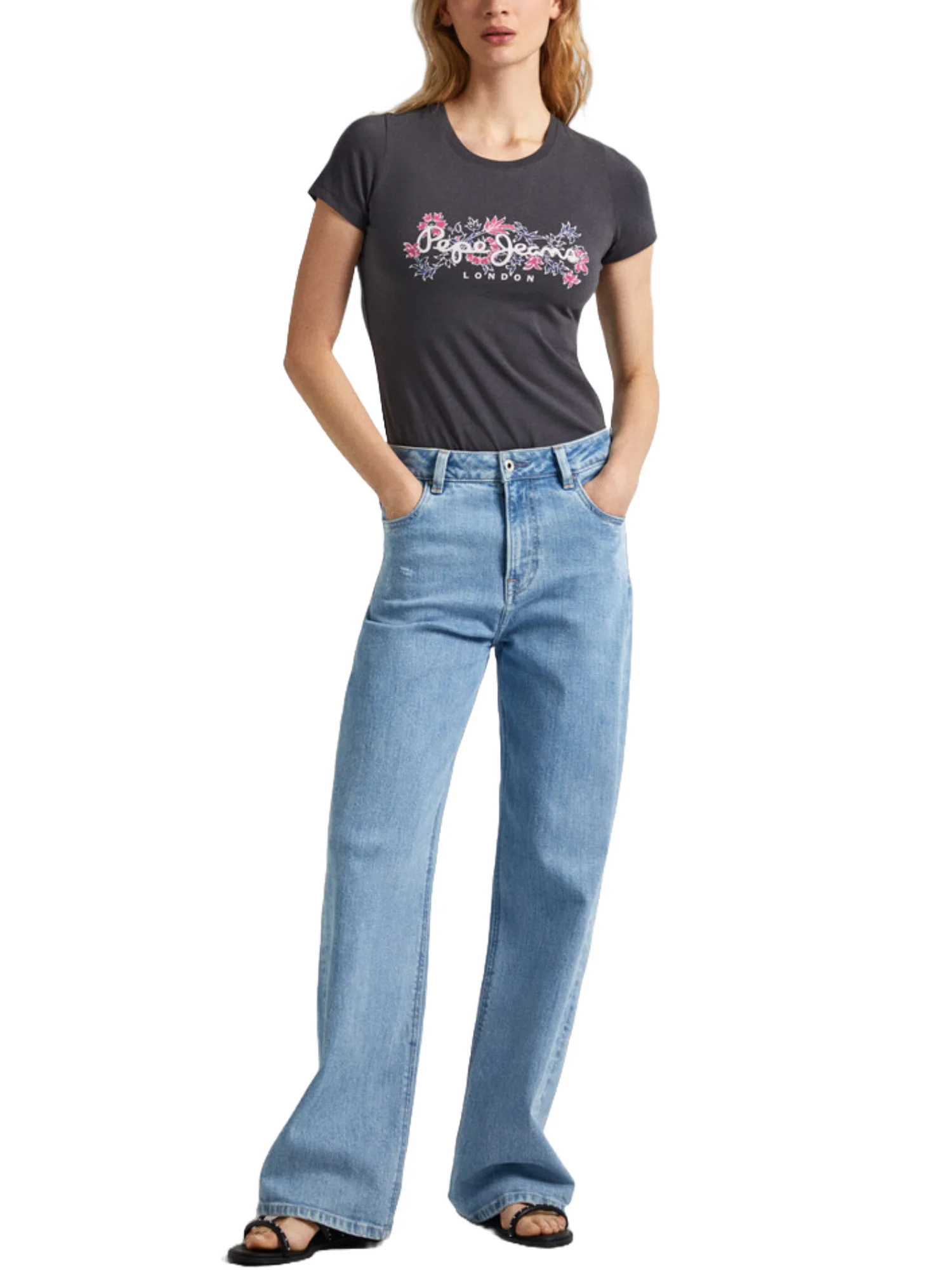 Pepe Jeans T-shirt Donna | PL505834 - Image 5