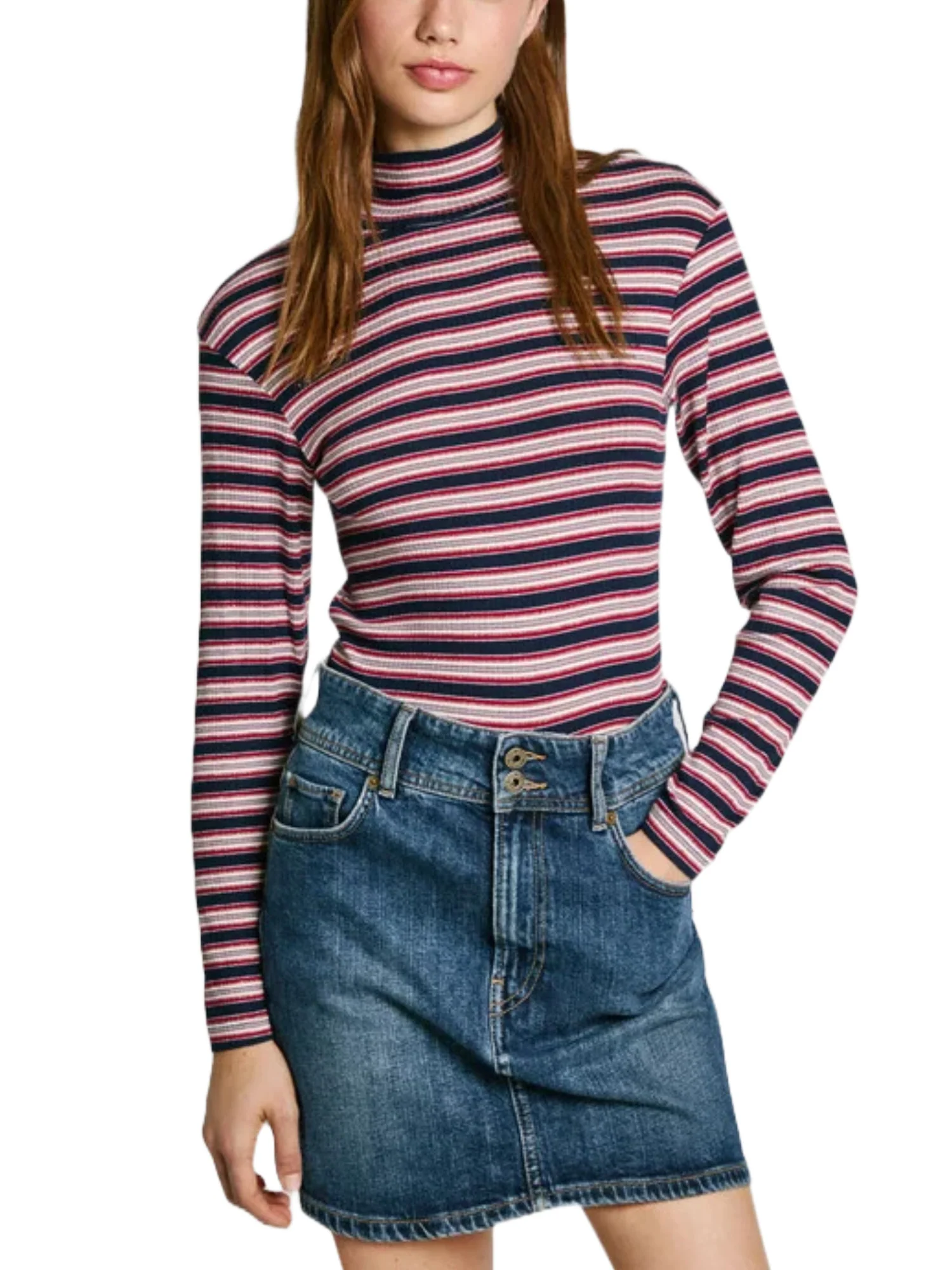 Pepe Jeans T-shirt Donna | PL505936 - Image 2