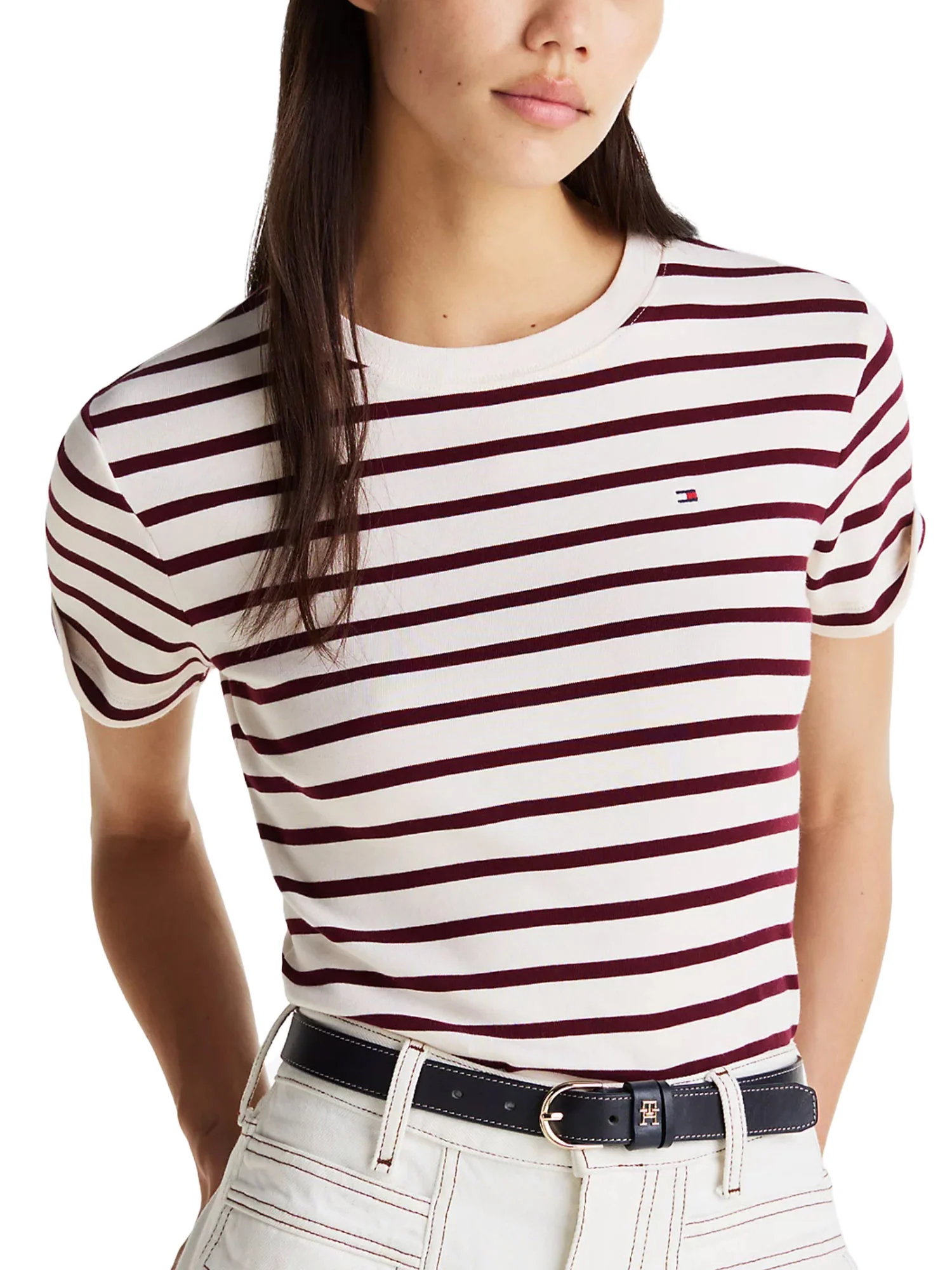 Tommy Hilfiger T-shirt Donna | WW0WW40587 - Image 8