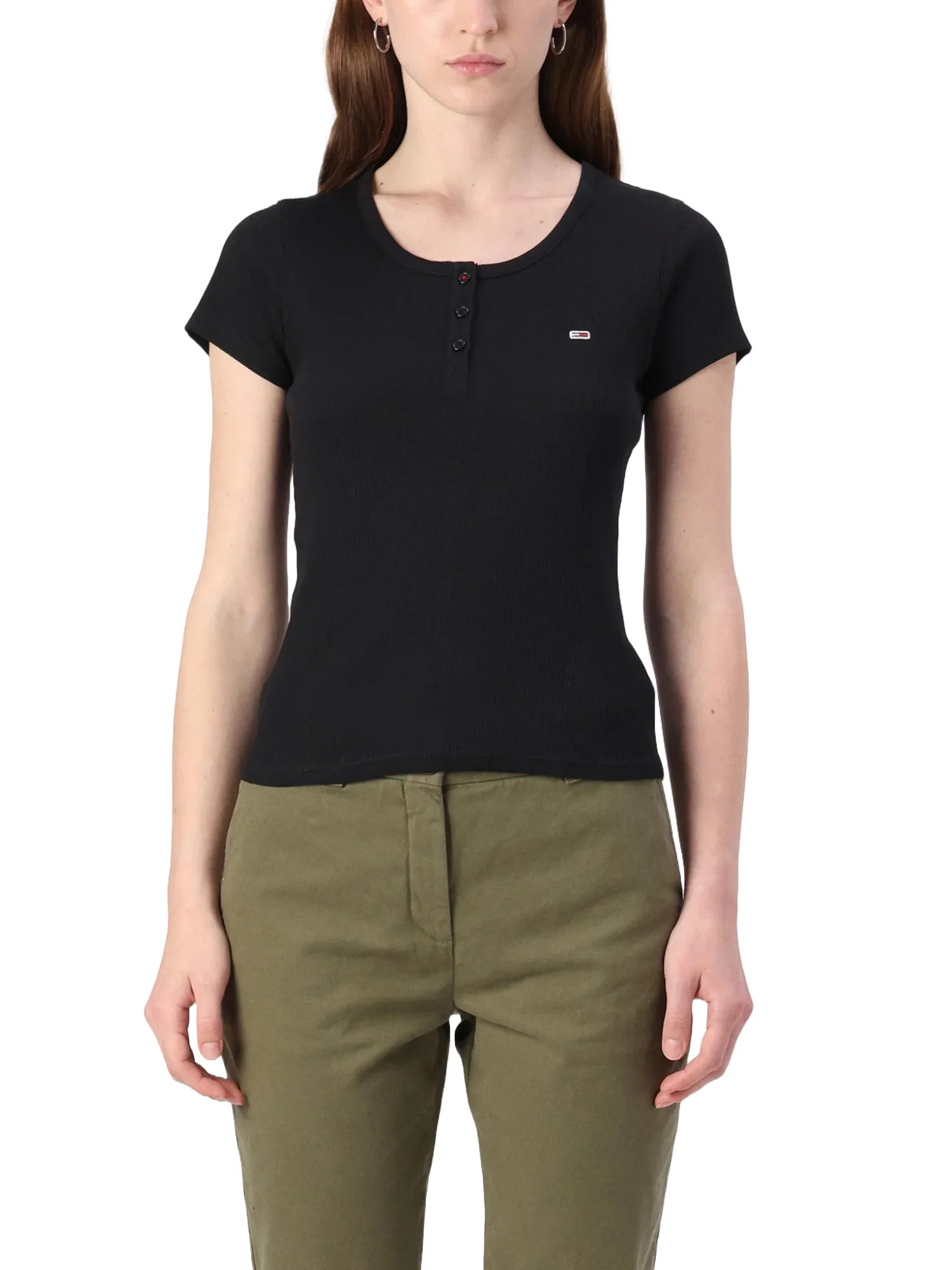 Tommy Jeans T-shirt Donna | DW0DW19502 - Image 2