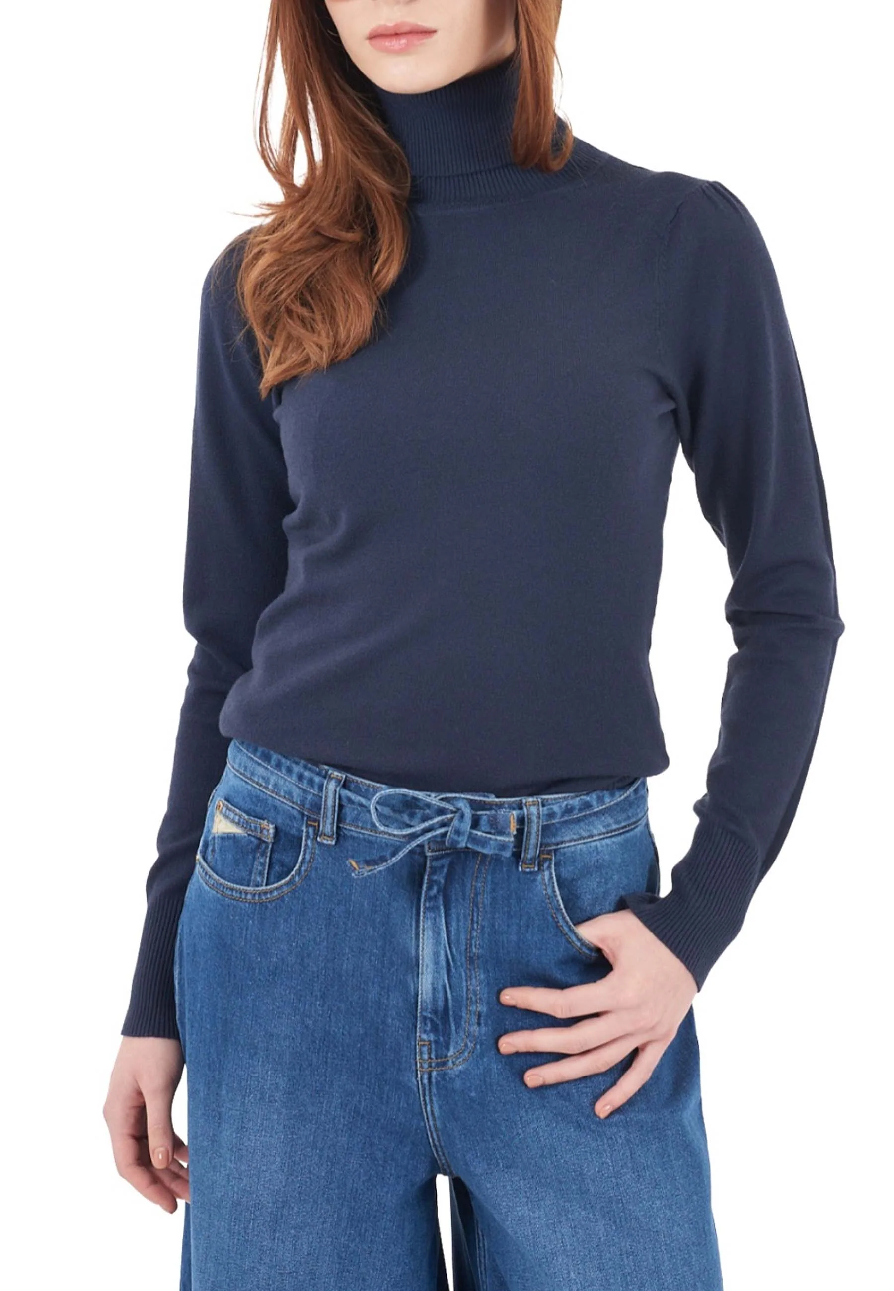 Yes-zee Maglia A Collo Alto Donna | M038 RU00 - Image 23