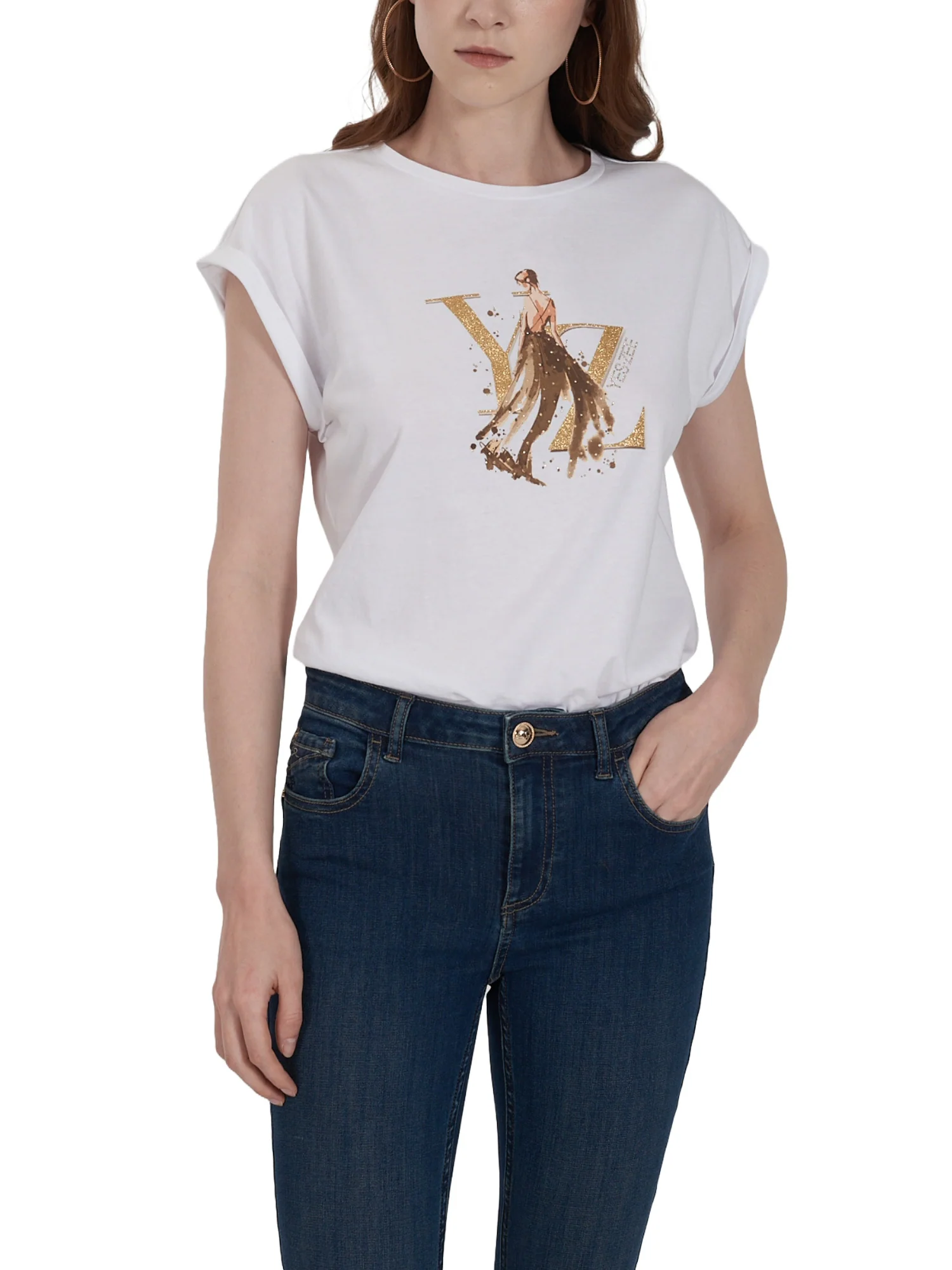 Yes-zee T-shirt Donna | T215 SG00 - Image 2