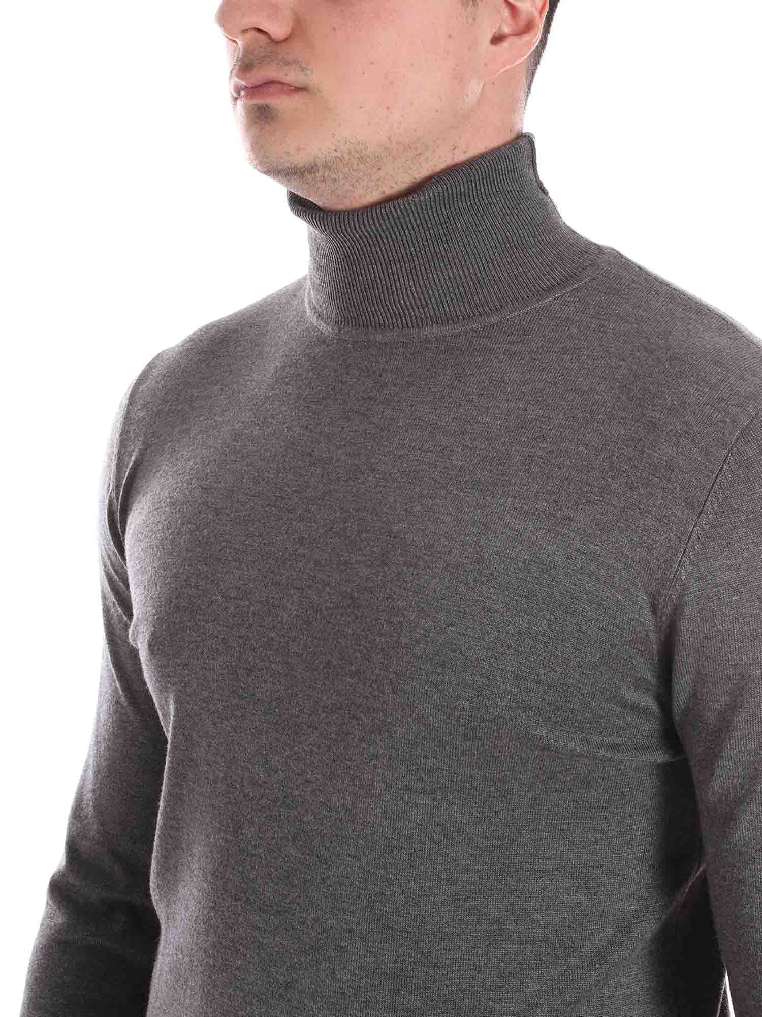 Borgoni Milano Maglia A Collo Alto Uomo | 6053 - Image 9