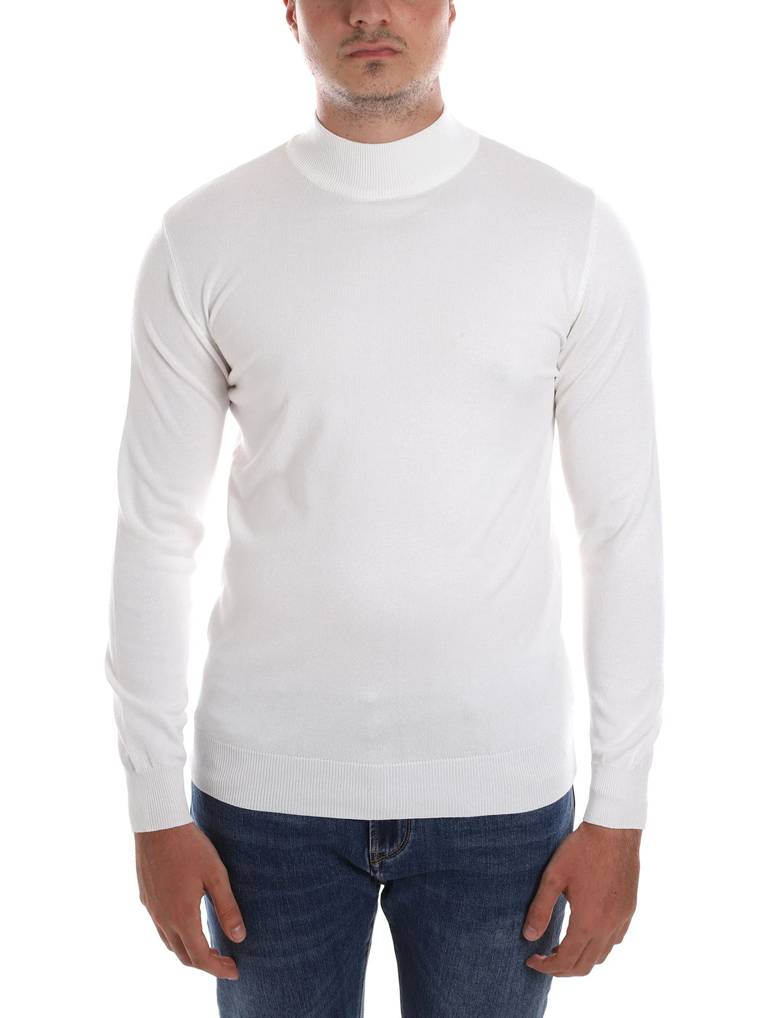 Borgoni Milano Maglia A Collo Alto Uomo | 6055 - Image 11