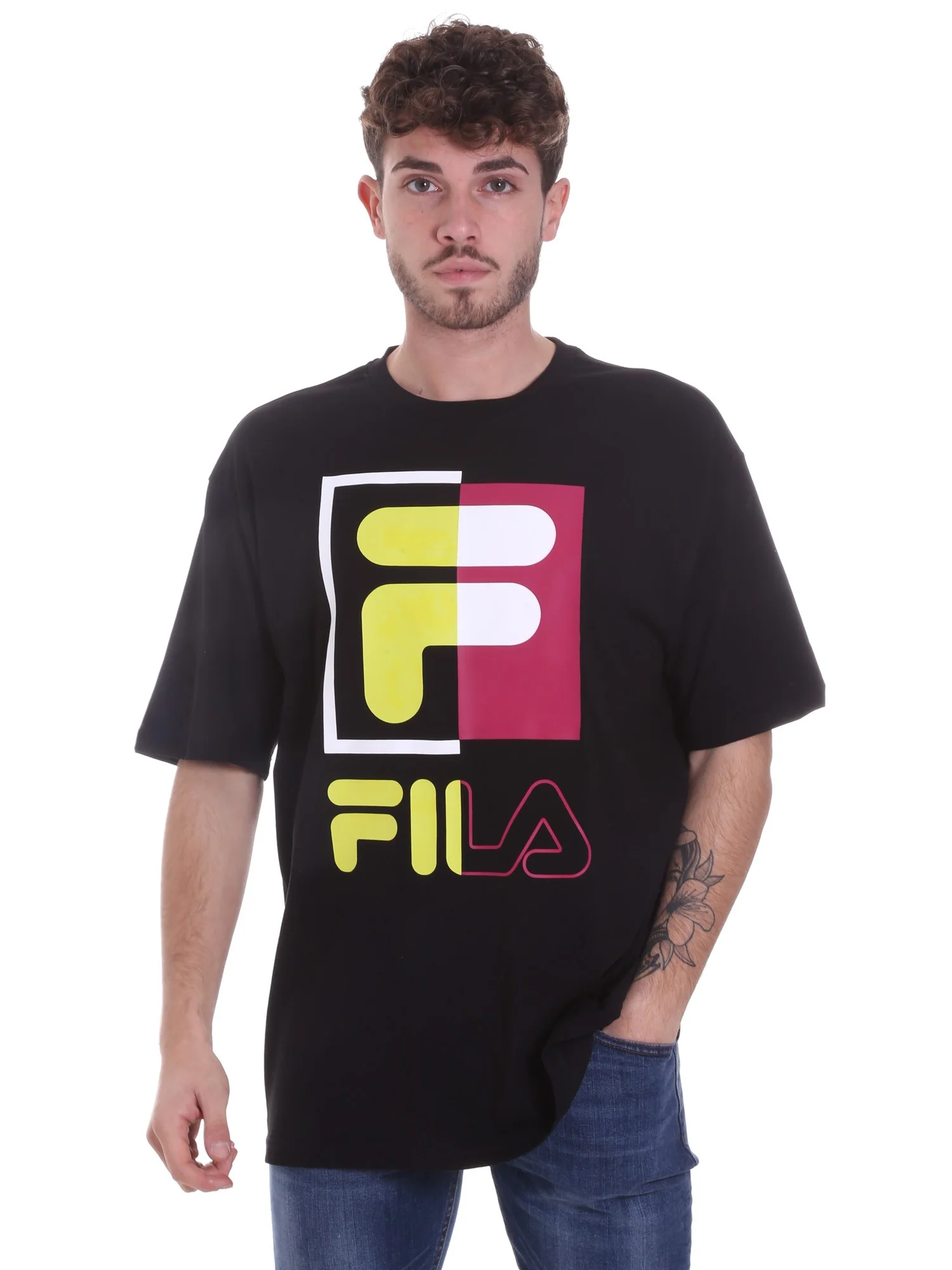 Fila T-shirt Uomo | 687475 - Image 5