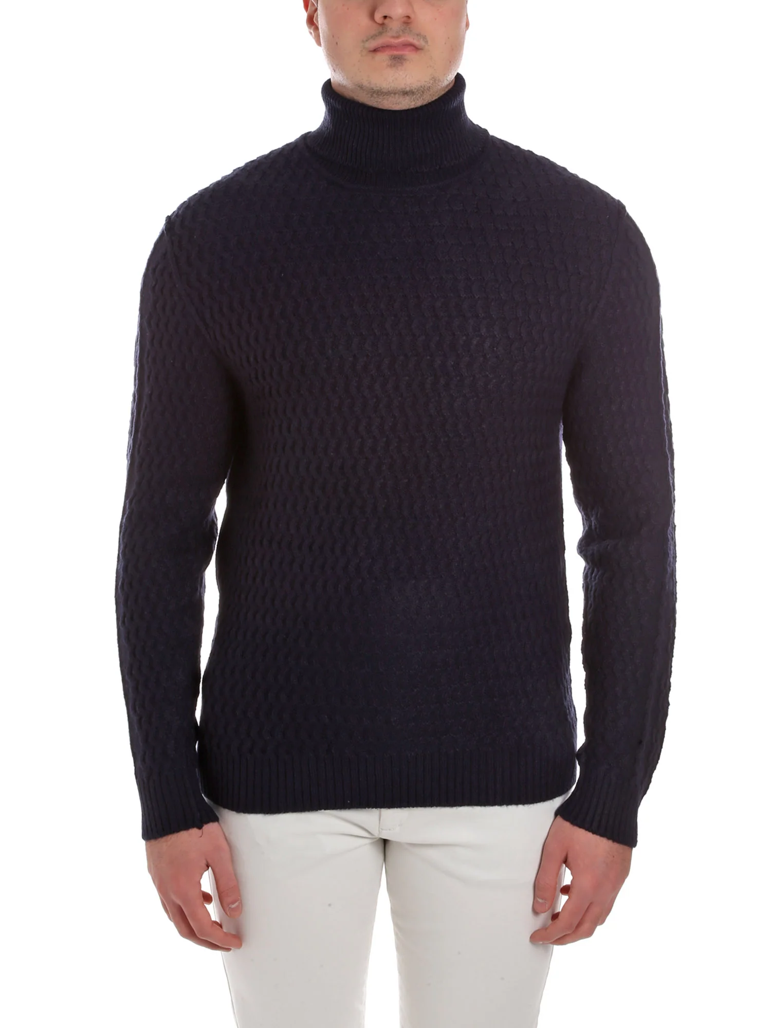 Seinse Maglia A Collo Alto Uomo | MI2525SS - Image 2