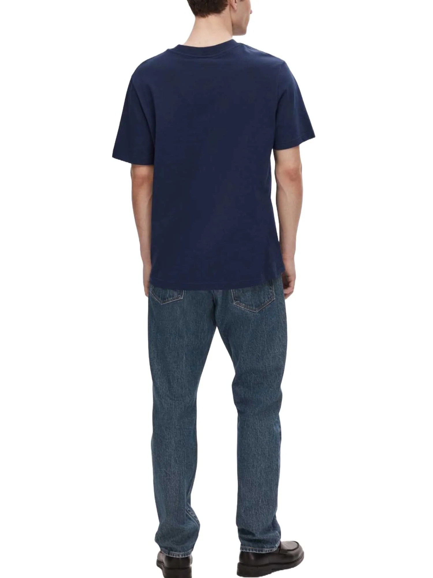 Selected Homme Black T-shirt Uomo | 16077385 - Image 11