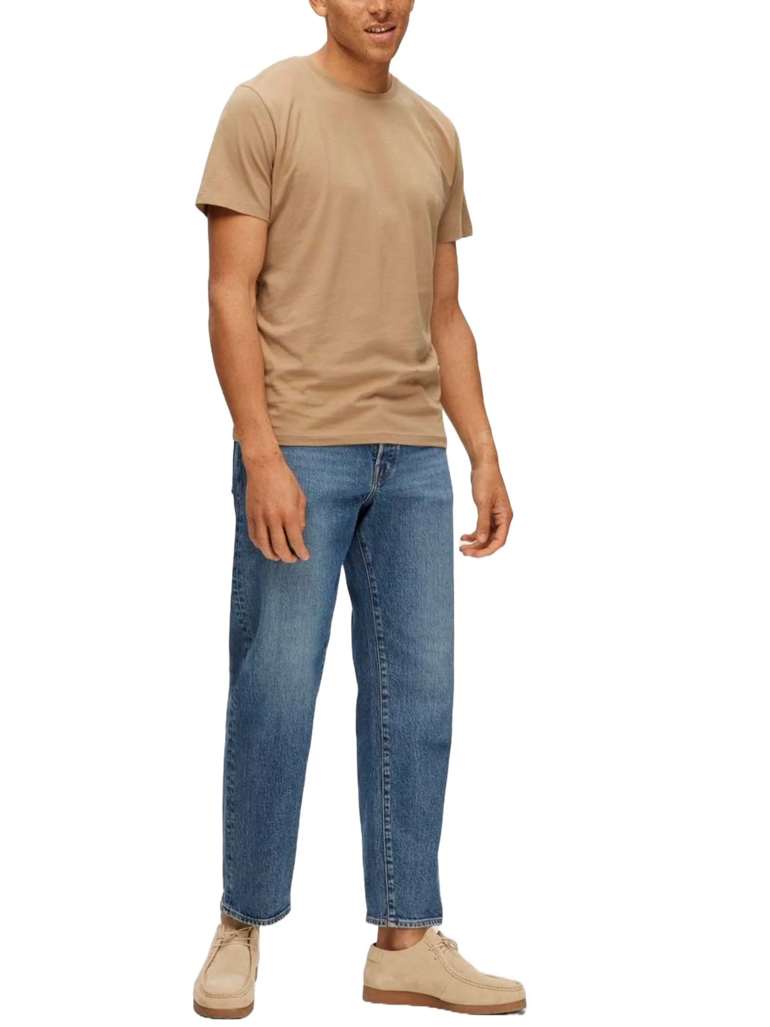 Selected Homme Black T-shirt Uomo | 16087842 - Image 2
