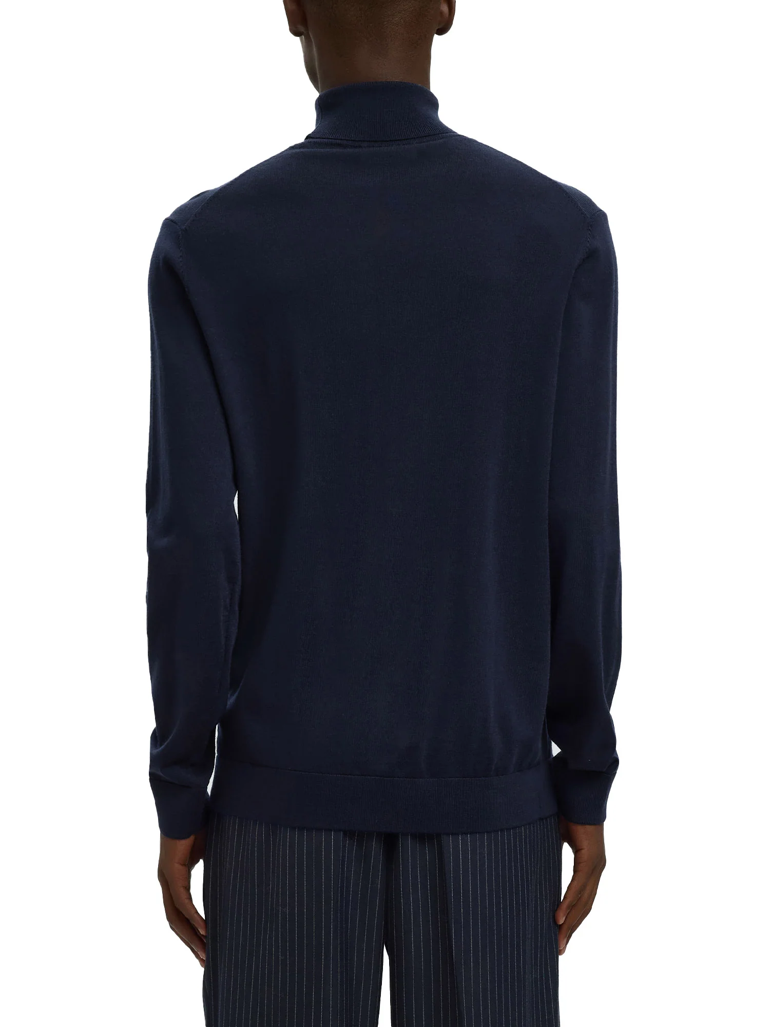 Selected Homme Black Maglia A Collo Alto Uomo | 16094653 - Image 11