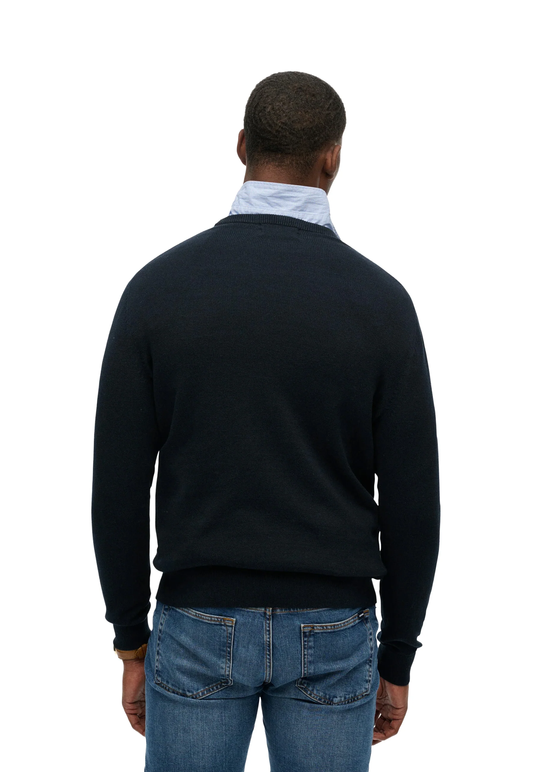 Superdry Essentials Cotton Maglioncini Uomo | M6110691A - Image 9