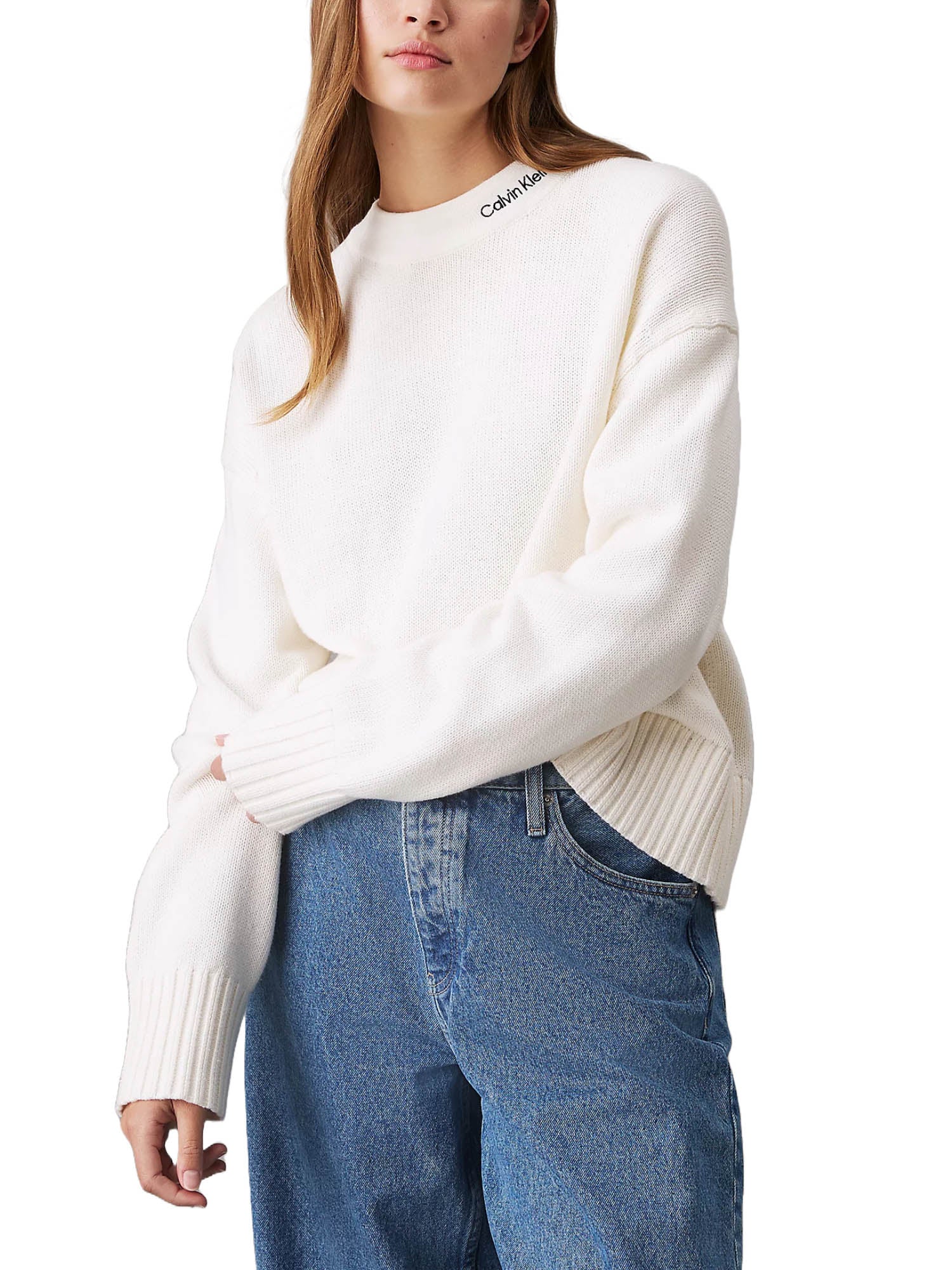 Calvin Klein Jeans Maglioncini Donna | J20J225073 - Image 6