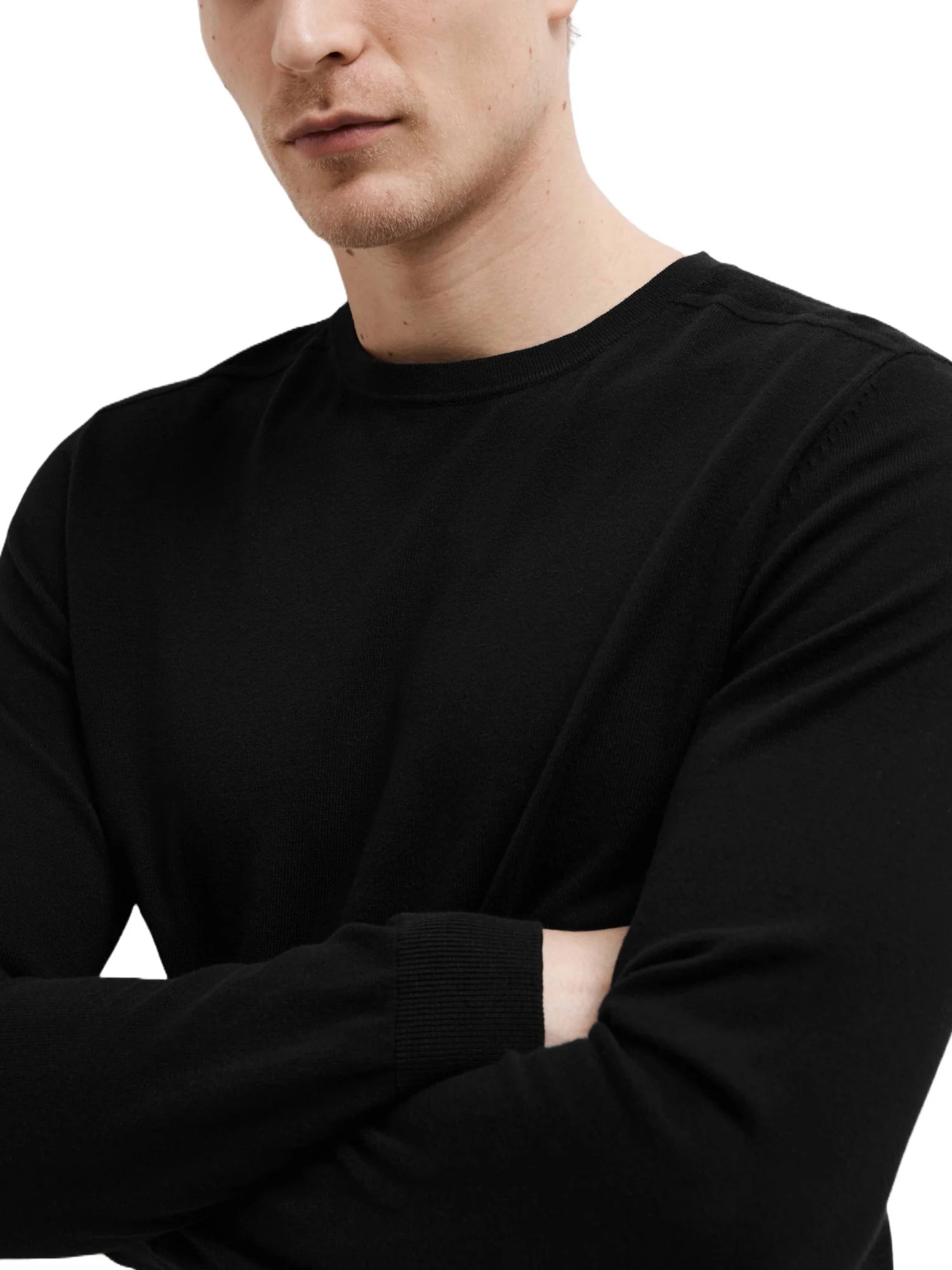 Selected Homme Black Maglioncini Uomo | 16074682 - Image 12