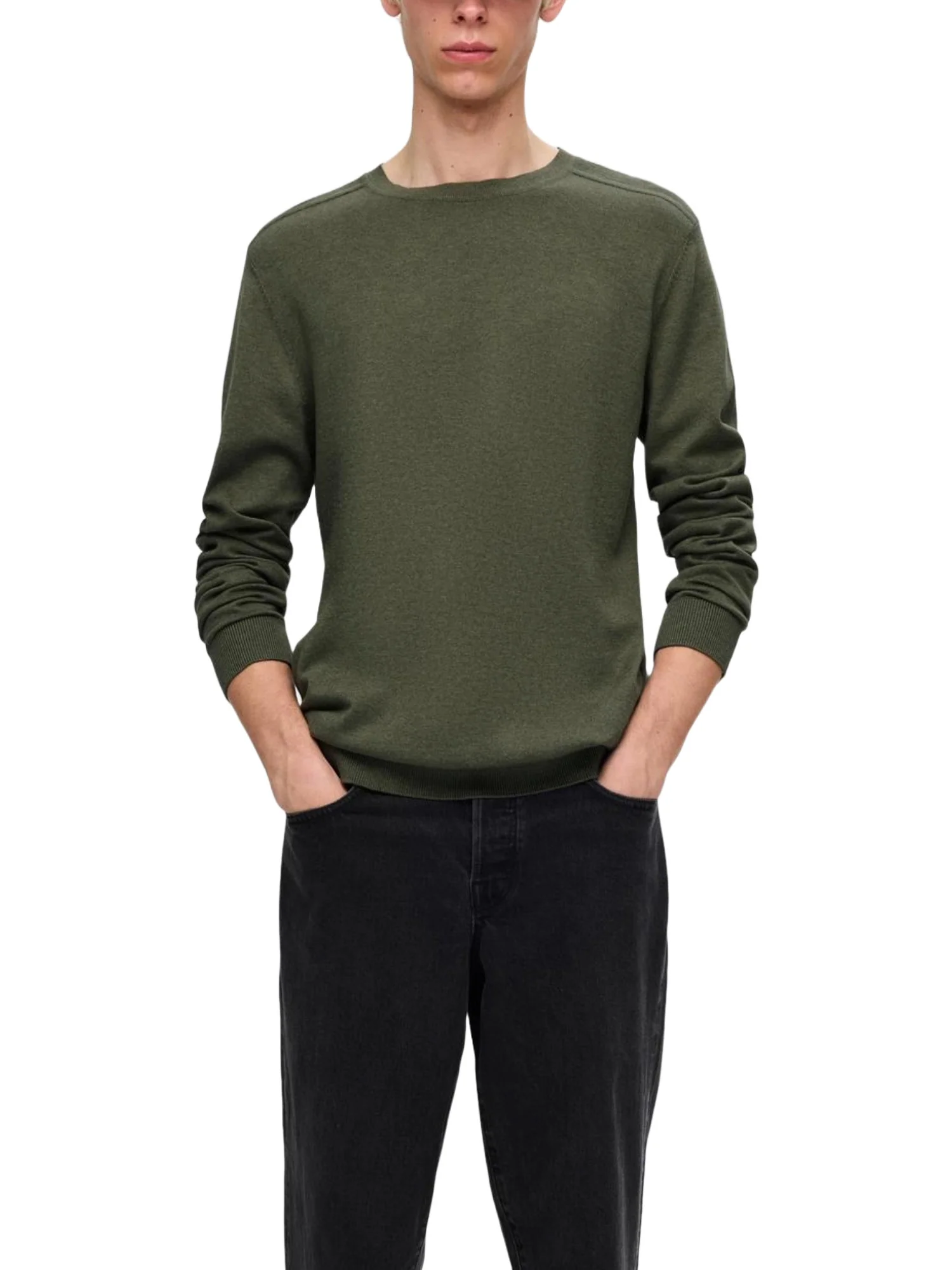 Selected Homme Black Maglioncini Uomo | 16074682 - Image 14