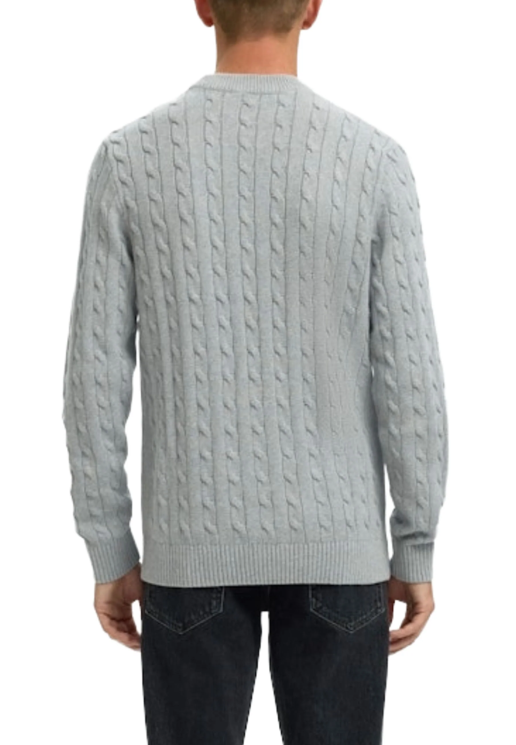 Selected Homme Black Maglioncini Uomo | 16087876 - Image 7