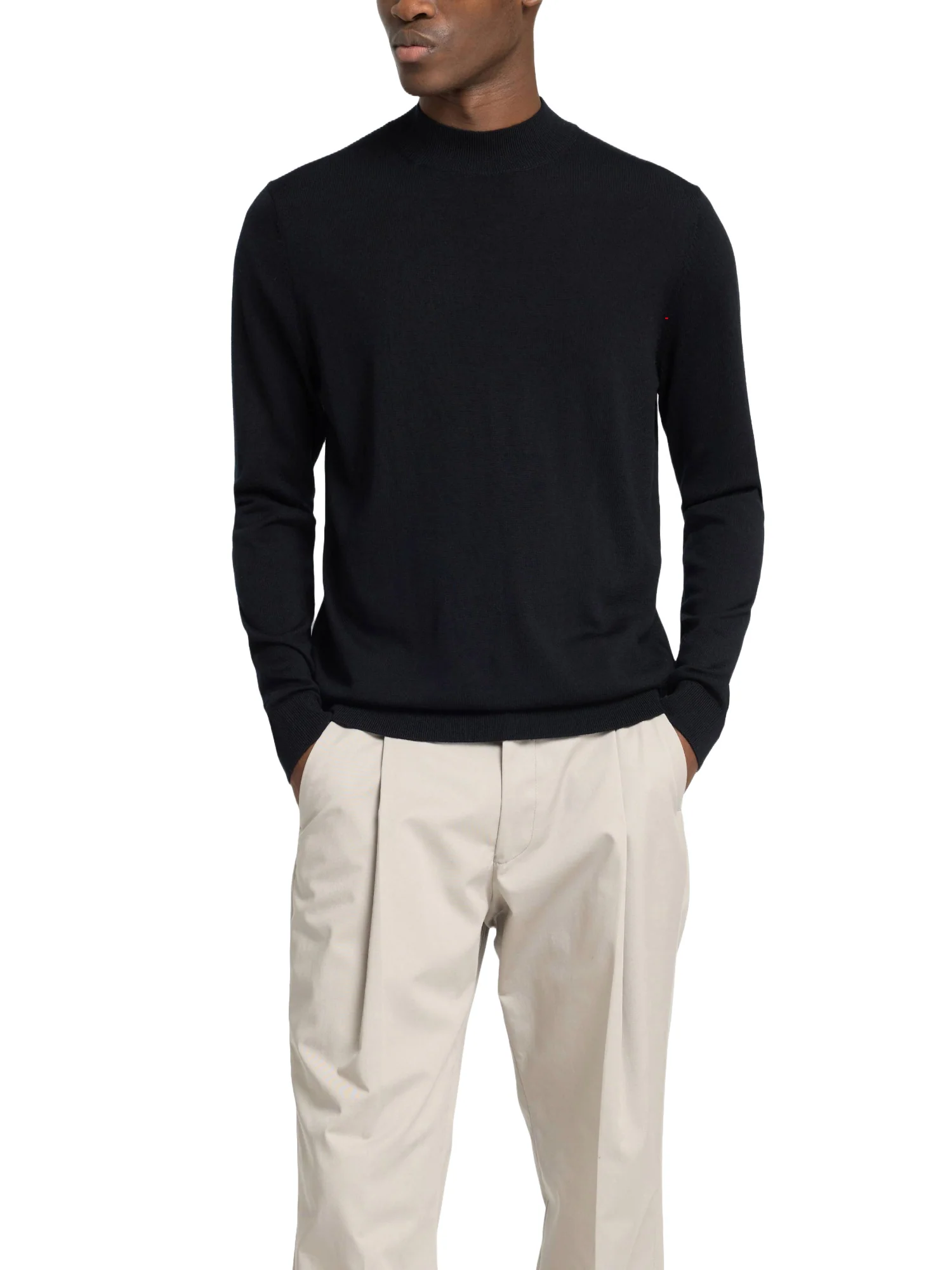 Selected Homme Black Maglioncini Uomo | 16096253 - Image 8