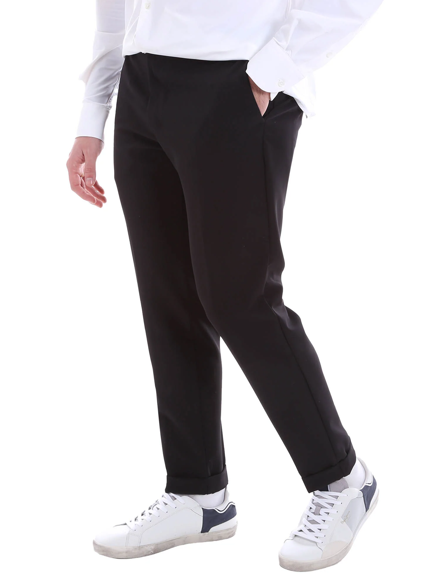 Borgoni Milano Pantaloni Uomo | ARON - Image 8