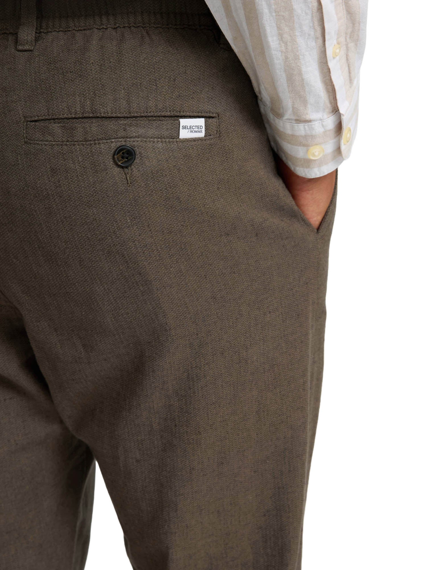 Selected Homme Black Pantaloni Uomo | 16087636 - Image 12