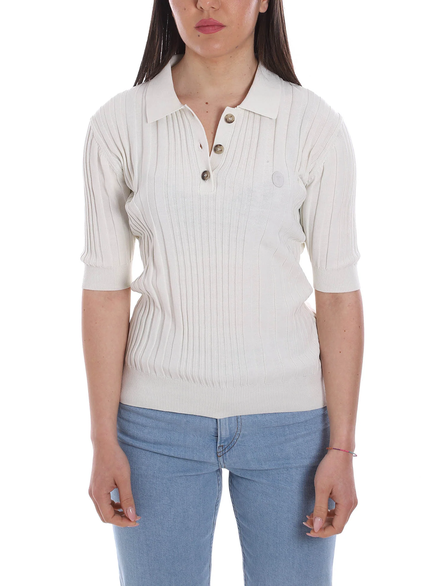 Trussardi Jeans Polo Donna | 56M00477-0F000727 - Image 7