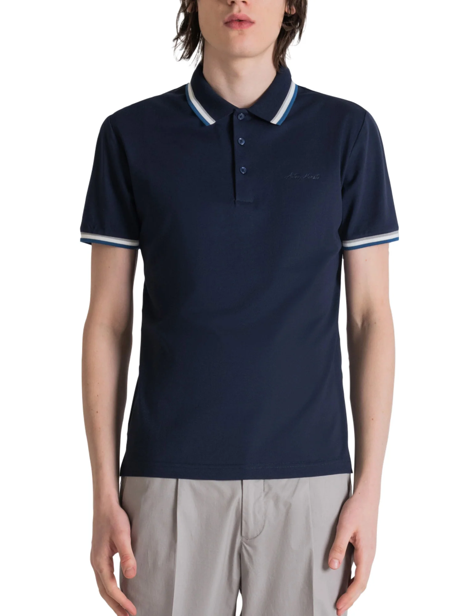 Antony Morato Polo Uomo | MMKS02124 FA100083 - Image 7