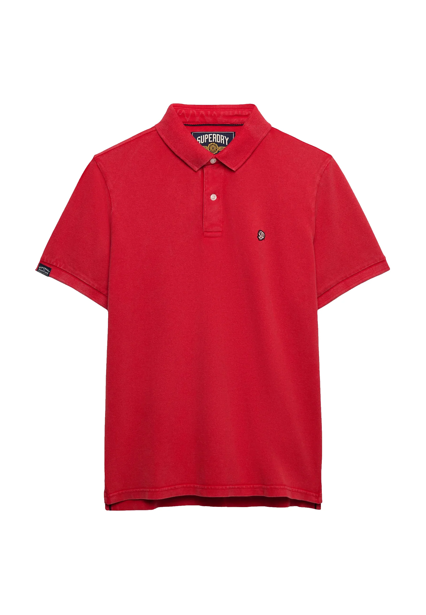 Superdry Vintage Destroy Polo Uomo | M1110451A - Image 6